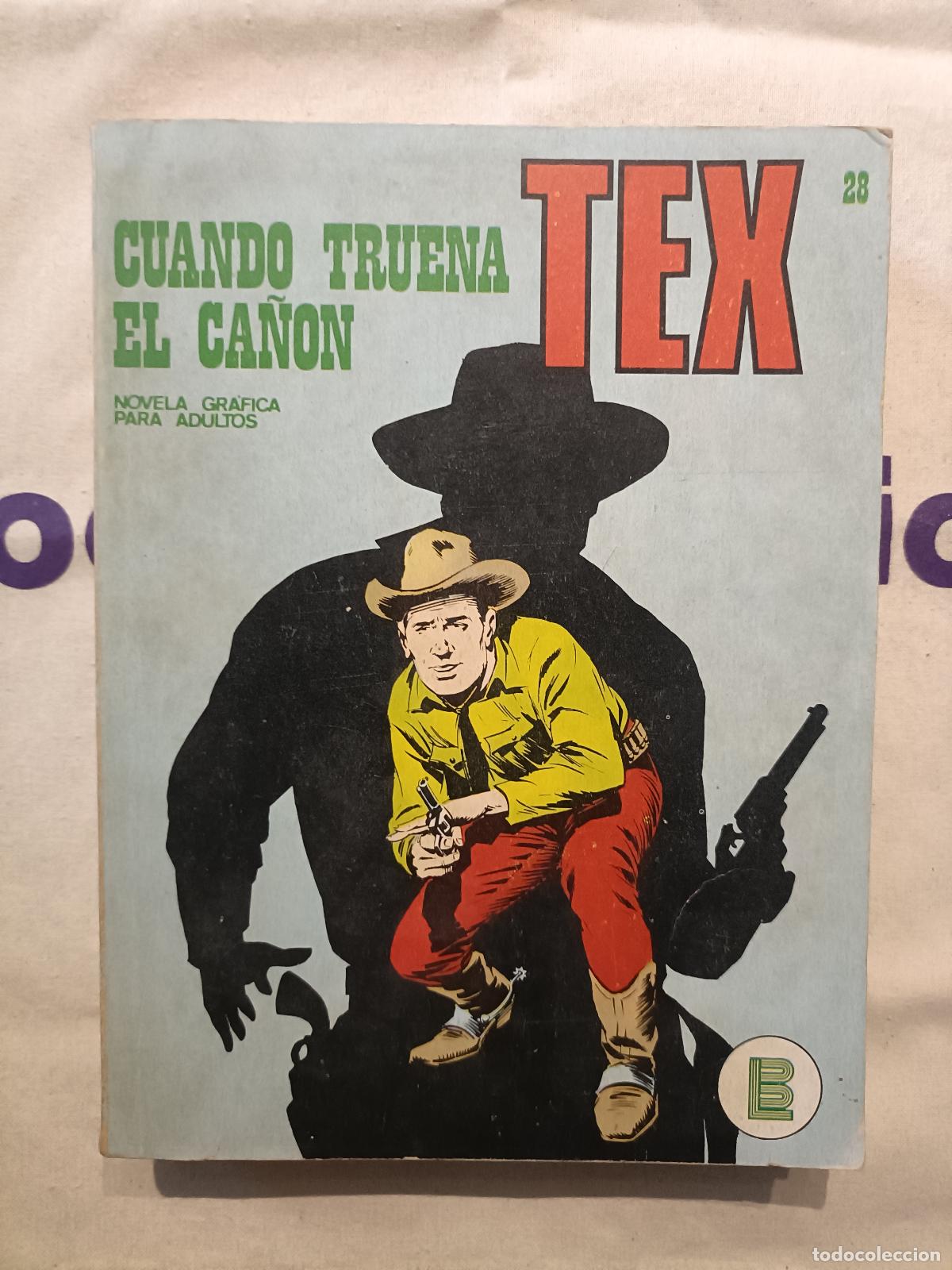 C&oacute;mics: Tex - n&ordm; 28, Cuando Truena El Ca&ntilde;&oacute;n - Buru Lan Ediciones