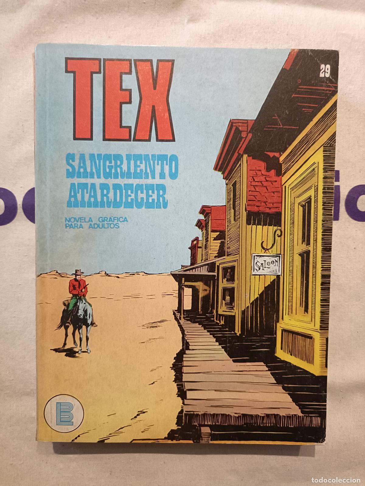 C&oacute;mics: Tex - n&ordm; 29, Sangriento Atardecer - Buru Lan Ediciones
