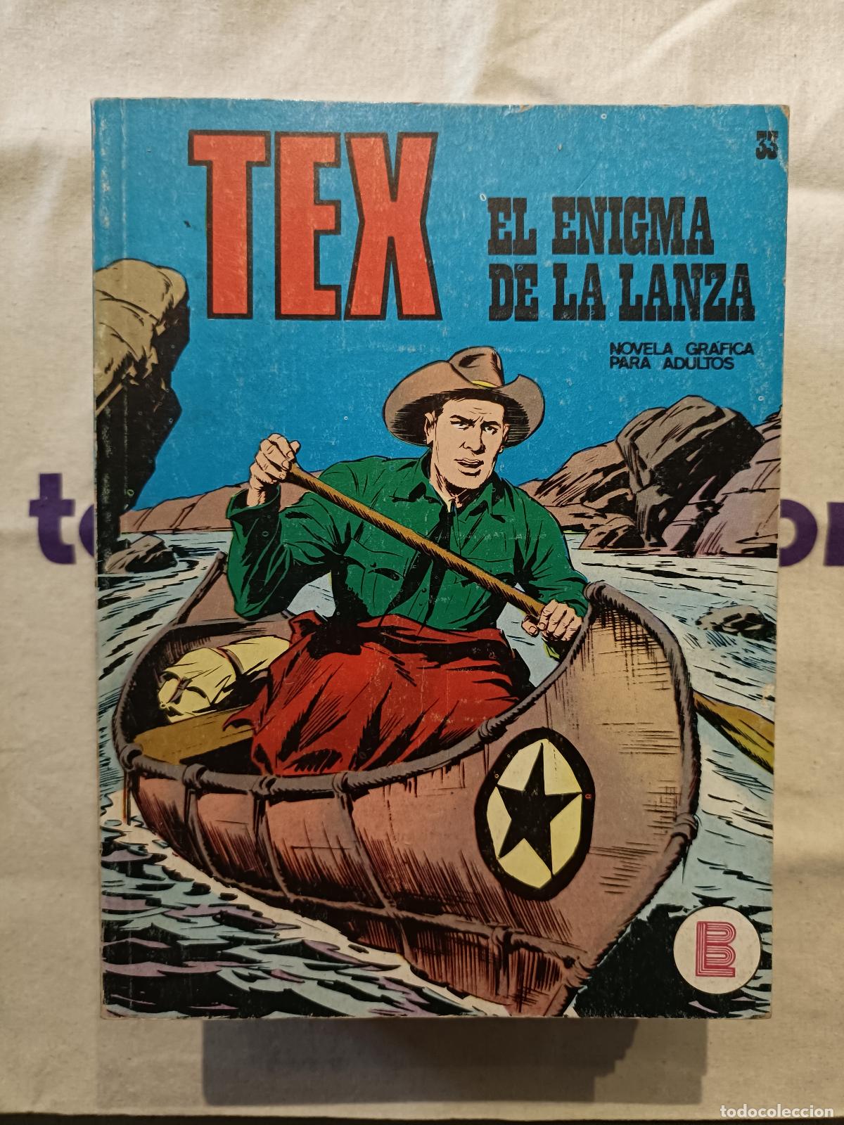 C&oacute;mics: Tex - n&ordm; 33, El enigma de la lanza - Buru Lan Ediciones