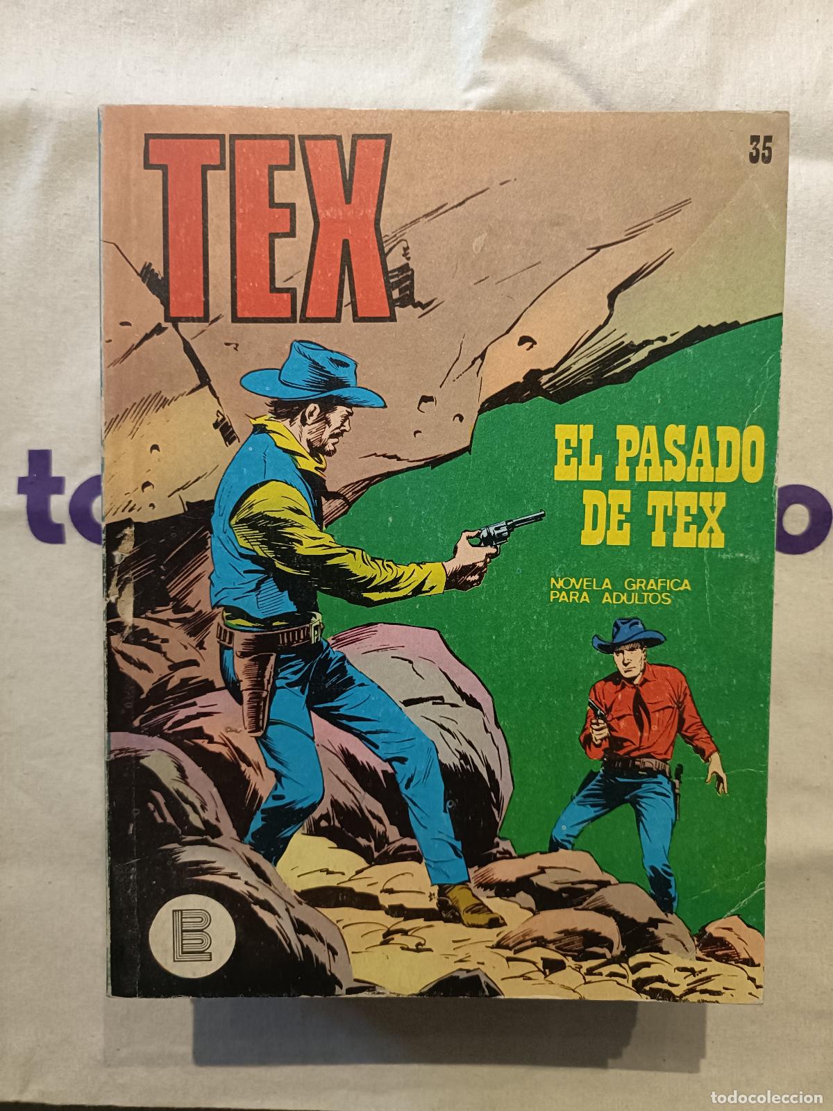 C&oacute;mics: Tex - n&ordm; 35, El Pasado de Tex - Buru Lan Ediciones