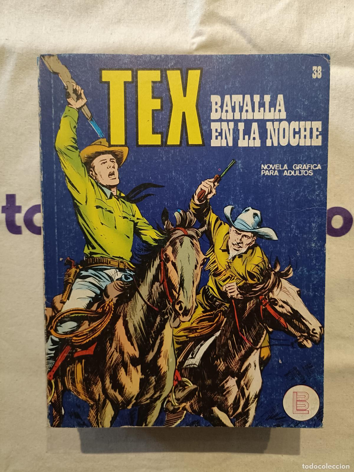 C&oacute;mics: Tex - n&ordm; 38, Batalla en la noche - Buru Lan Ediciones