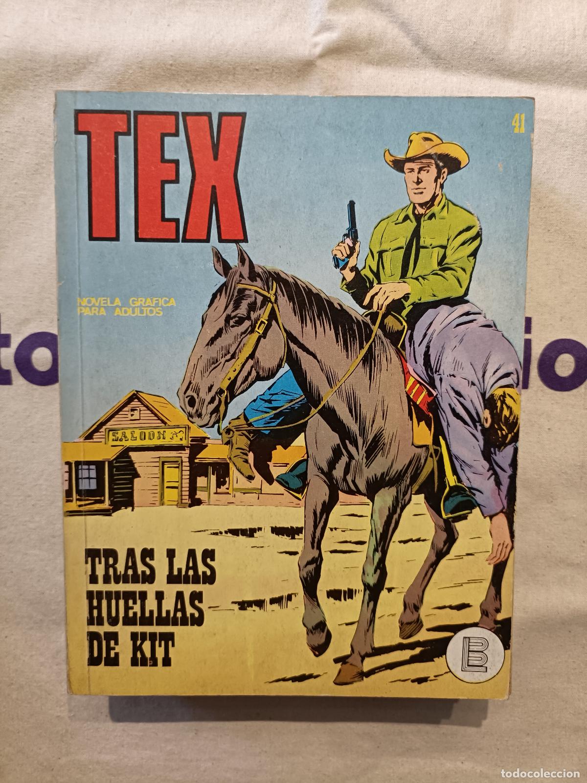 C&oacute;mics: Tex - n&ordm; 41, Tras las huellas de Kit - Buru Lan Ediciones
