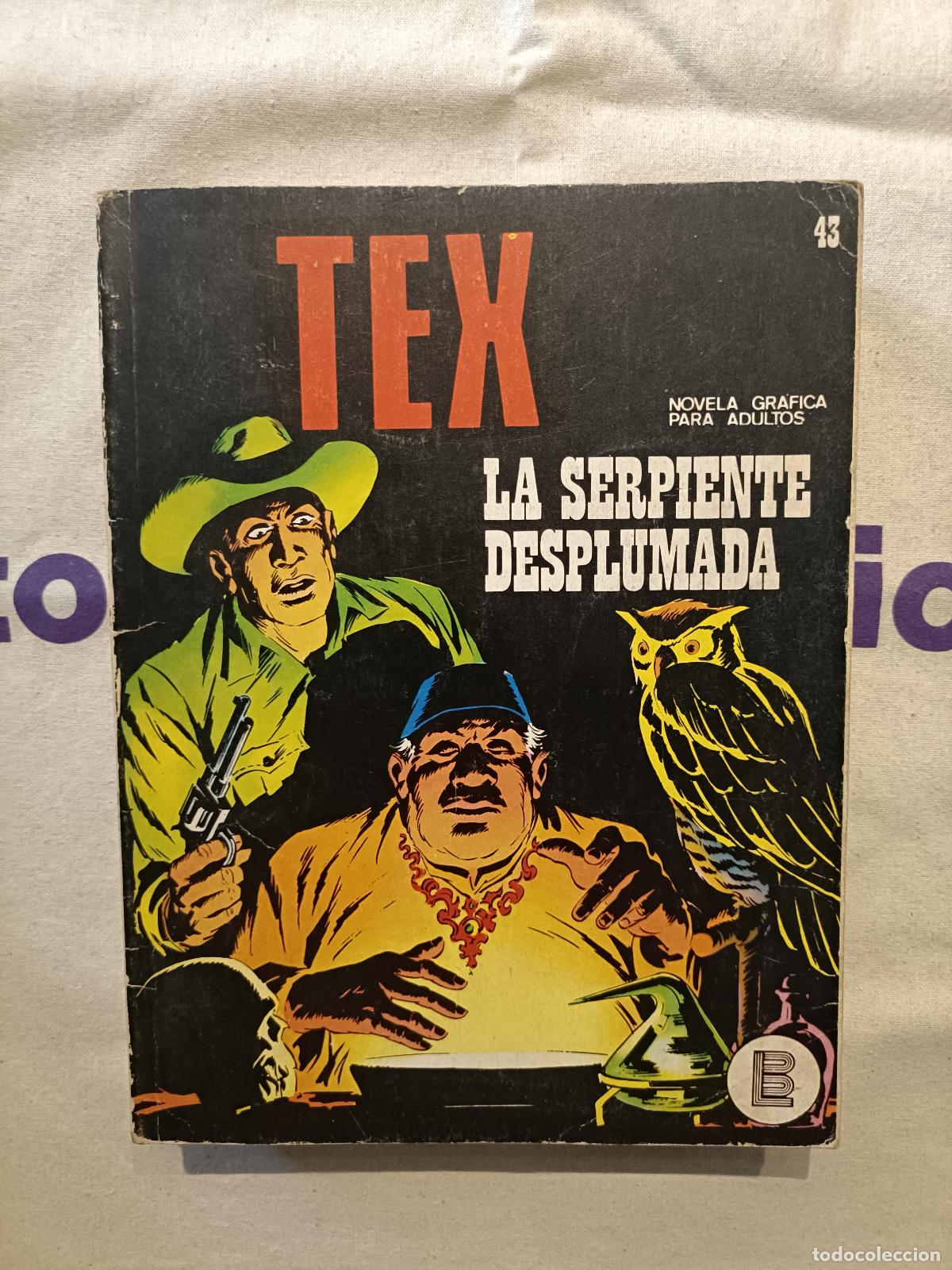 C&oacute;mics: Tex - n&ordm; 43, La Serpiente Desplumada - Buru Lan Ediciones - Foto 1