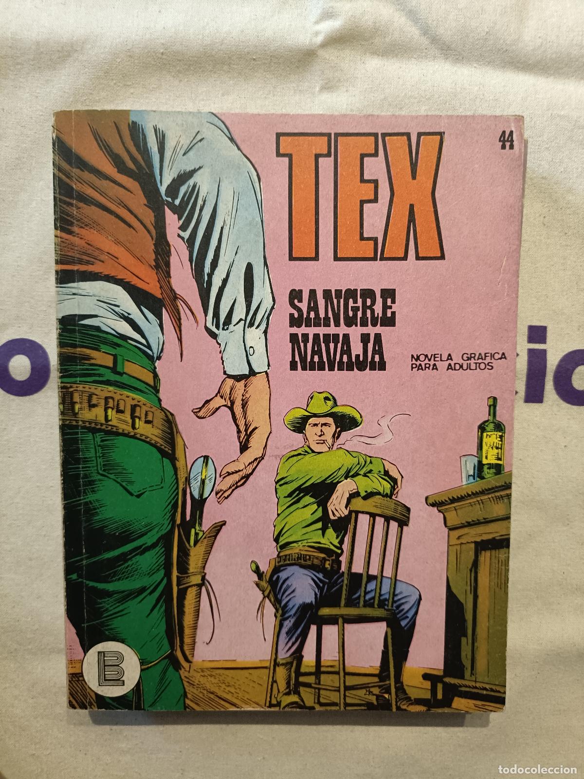 C&oacute;mics: Tex - n&ordm; 44, Sangre Navaja - Buru Lan Ediciones