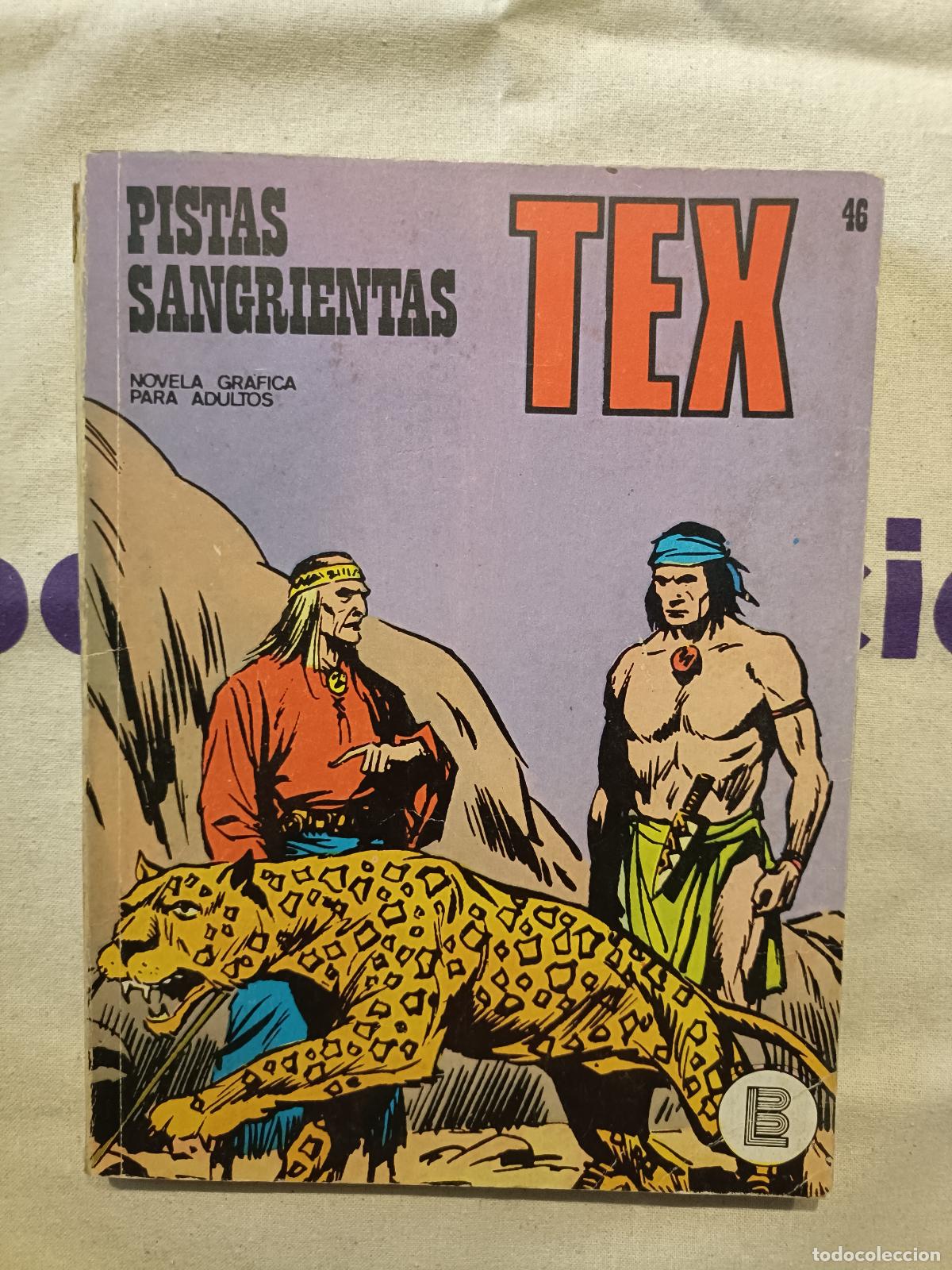 C&oacute;mics: Tex - n&ordm; 46, Pistas Sangrientas - Buru Lan Ediciones