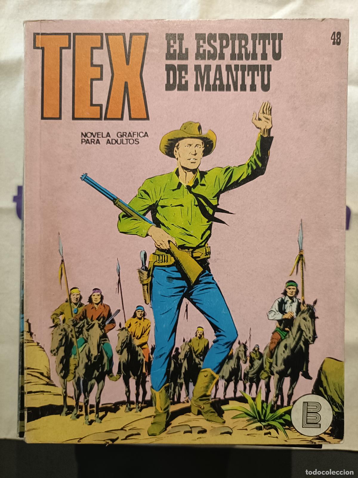 C&oacute;mics: Tex - n&ordm; 48, El Esp&iacute;ritu de Manitu - Buru Lan Ediciones - Foto 1