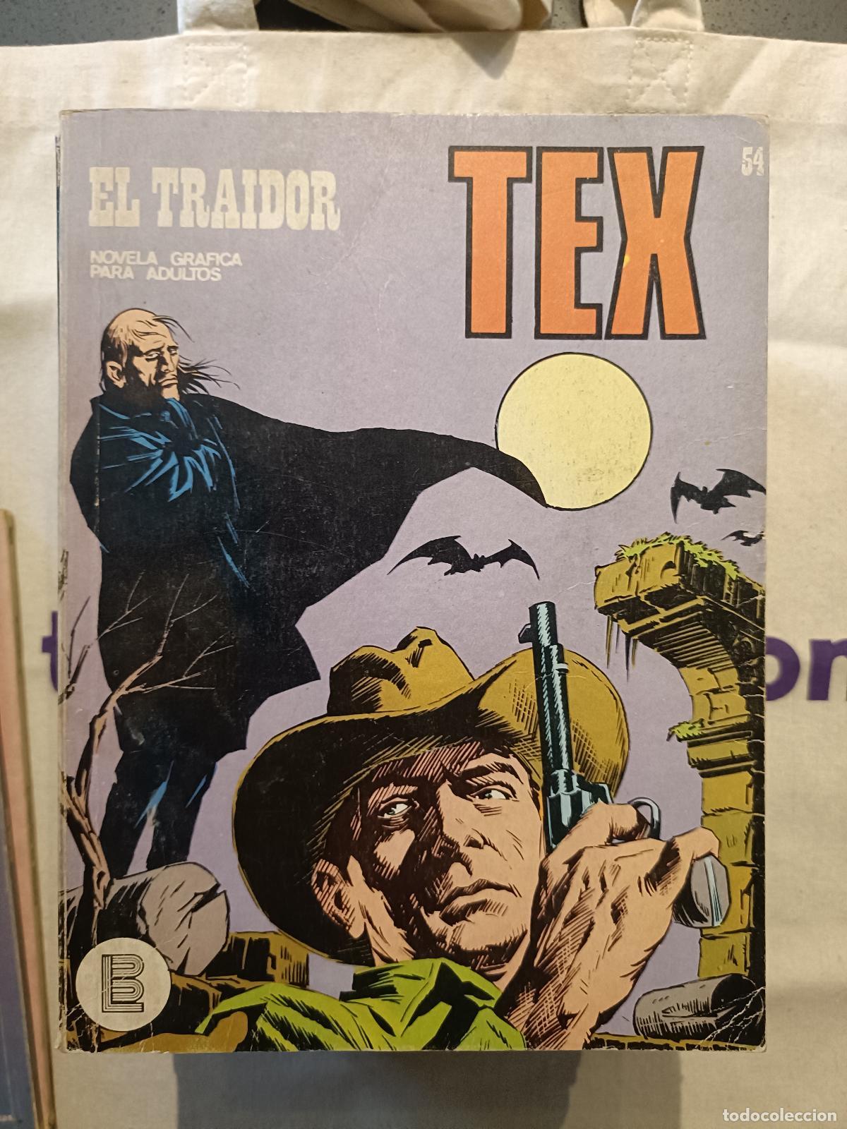 C&oacute;mics: Tex - n&ordm; 54, El Traidor - Buru Lan Ediciones