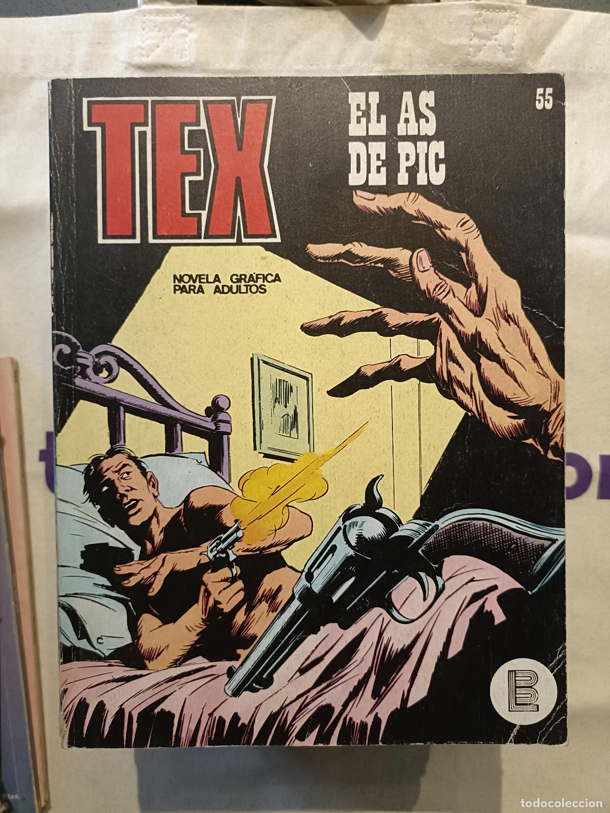C&oacute;mics: Tex - n&ordm; 55, El As de Pic - Buru Lan Ediciones - Foto 1