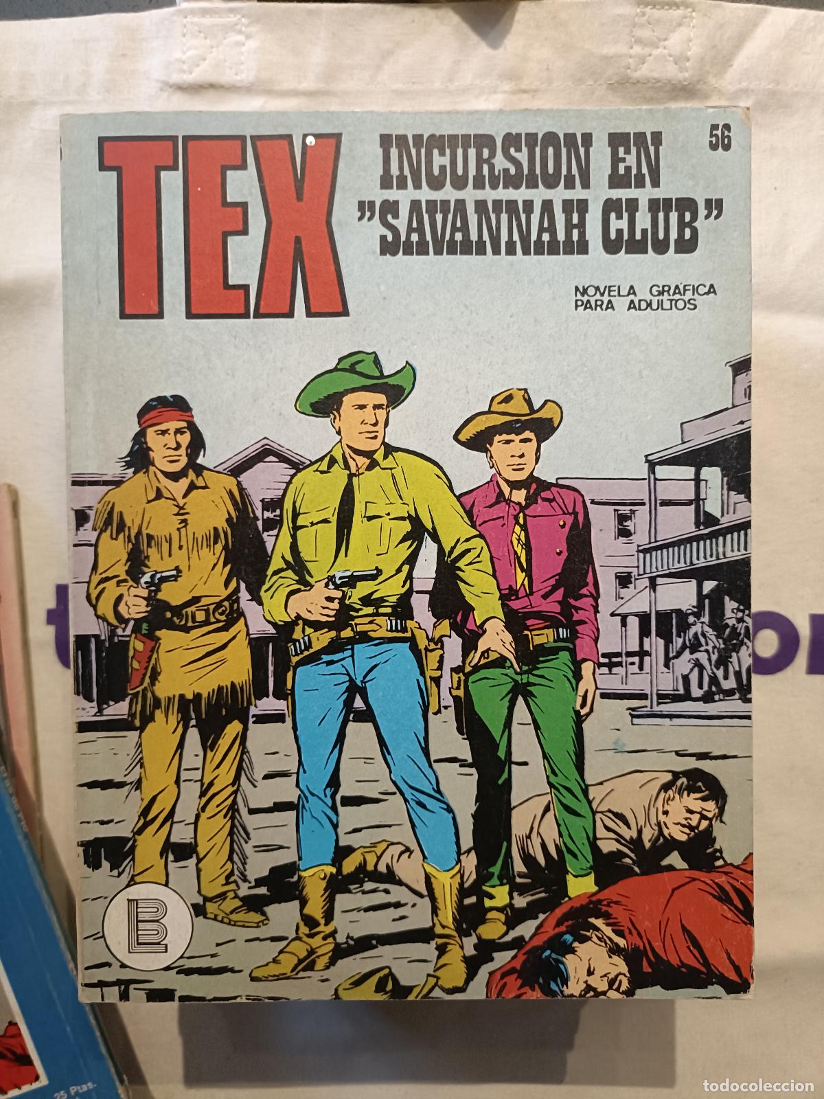 C&oacute;mics: Tex - n&ordm; 56, Incursi&oacute;n en Savannah Club - Buru Lan Ediciones