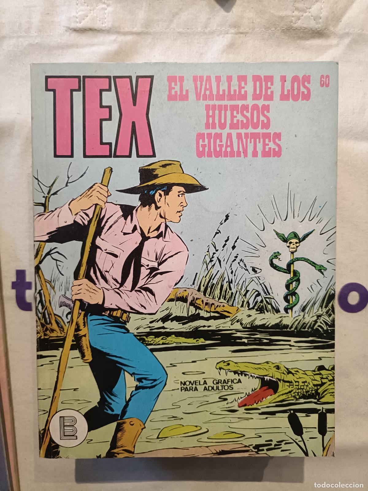 Comics: Tex - n&ordm; 60, El Valle de los Huesos Gigantes - Buru Lan Ediciones