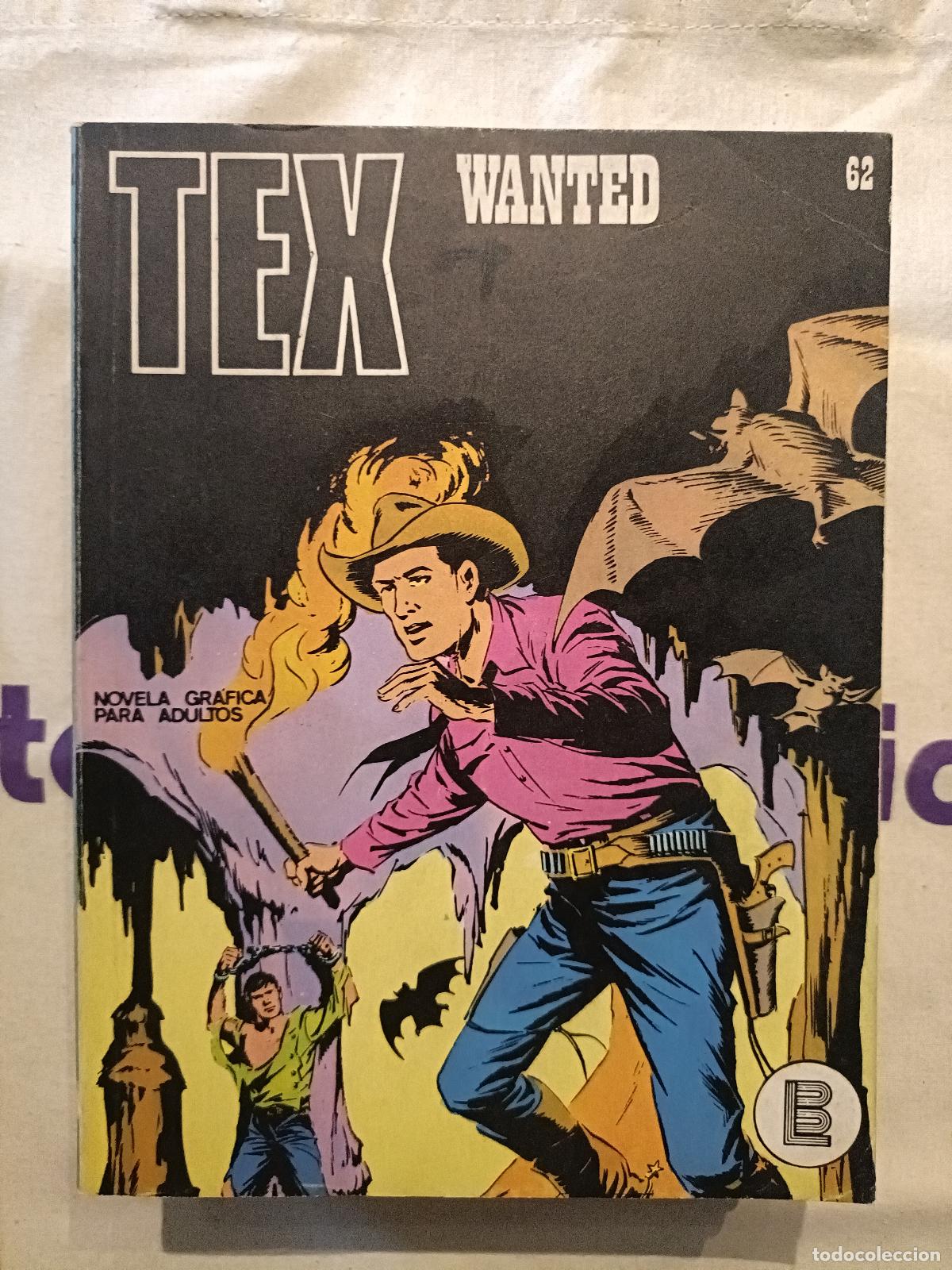 C&oacute;mics: Tex - n&ordm; 62, Wanted - Buru Lan Ediciones - Foto 1