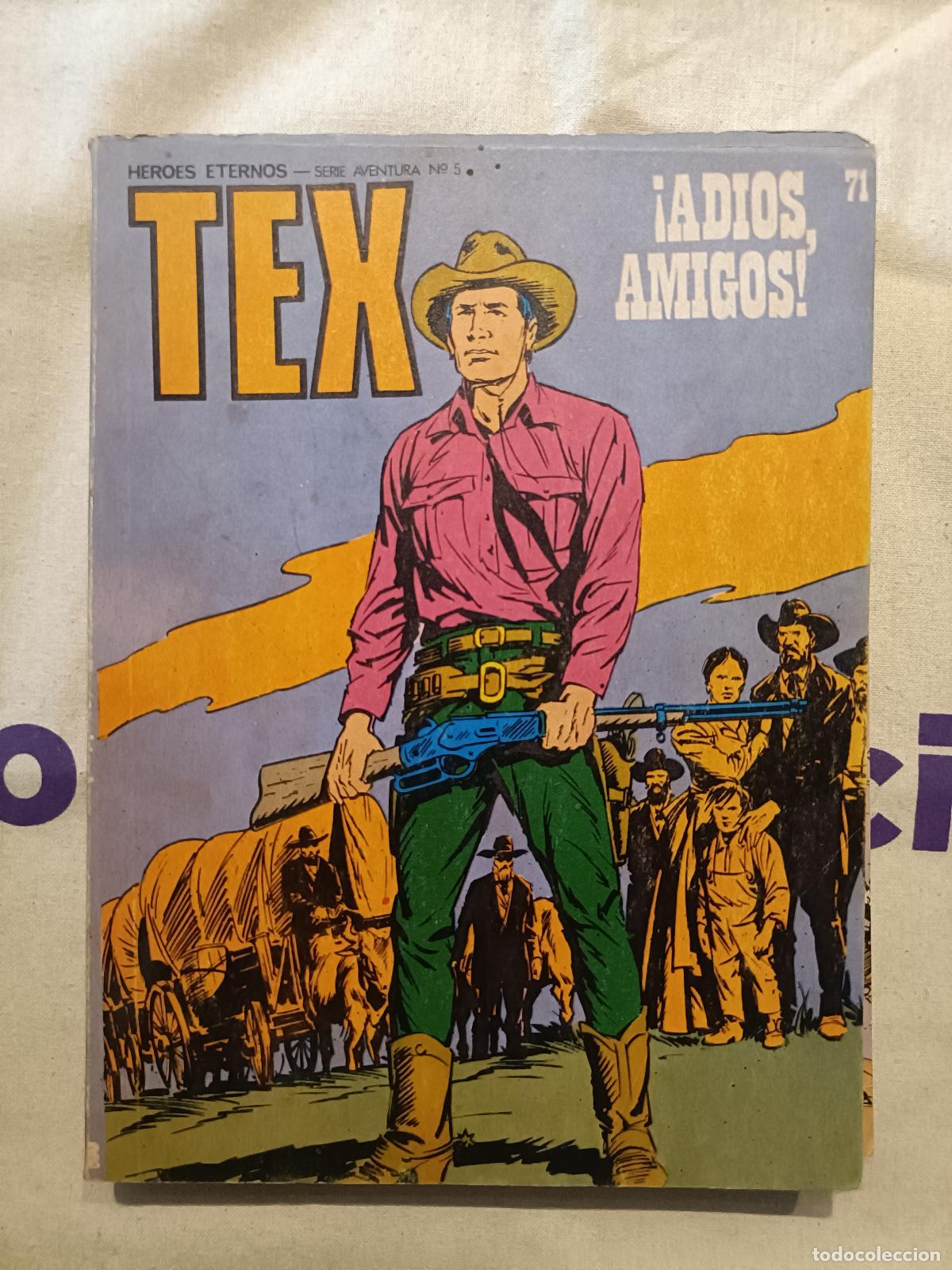 C&oacute;mics: Tex - n&ordm; 71, &iexcl;Adios, Amigos! - Buru Lan Ediciones - Foto 1