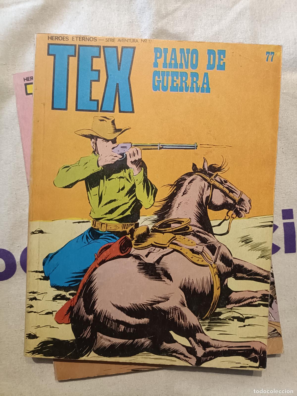 C&oacute;mics: Tex - n&ordm; 77, Piano de Guerra - Buru Lan Ediciones