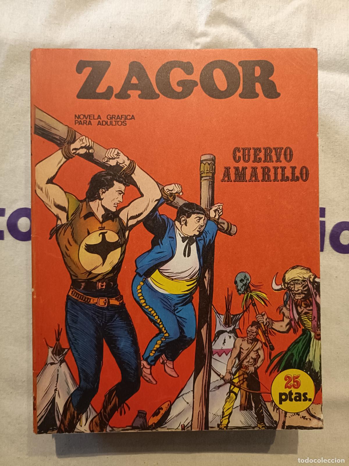 C&oacute;mics: Zagor - n&ordm; 4, Cuervo Amarillo - Buru Lan Ediciones - Foto 1