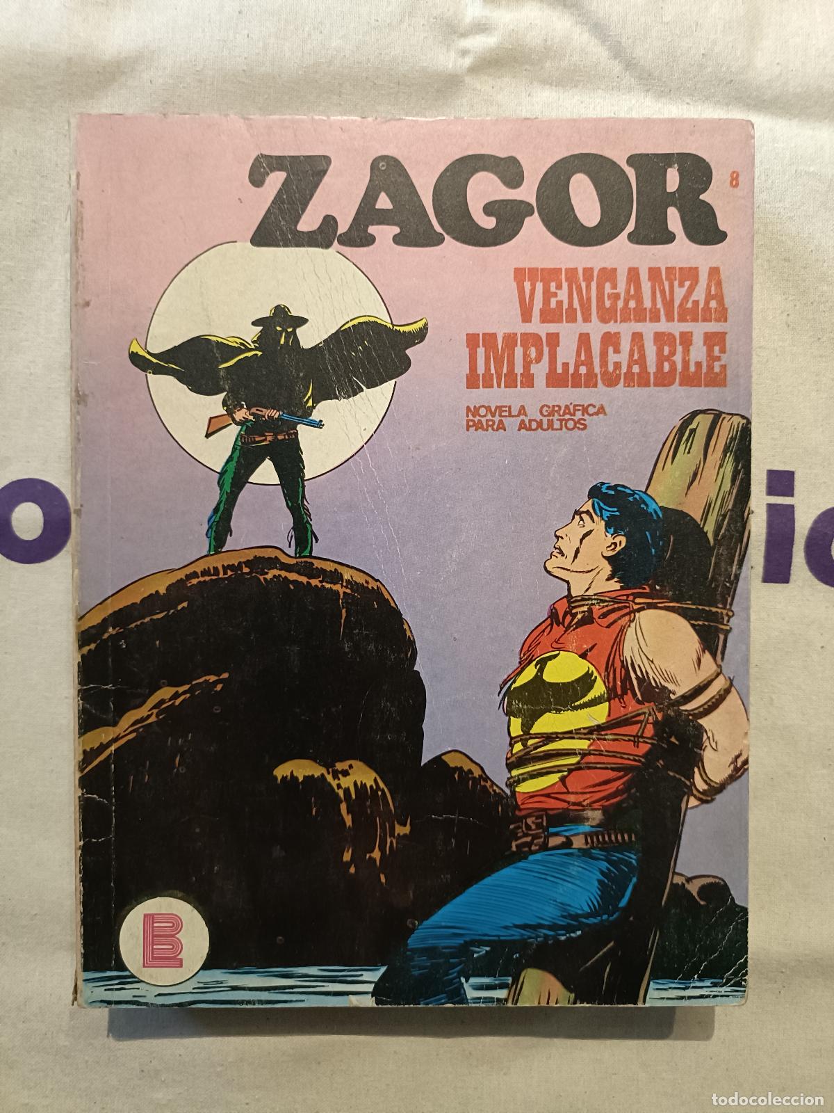 C&oacute;mics: Zagor - n&ordm; 8, Venganza Implacable - Buru Lan Ediciones