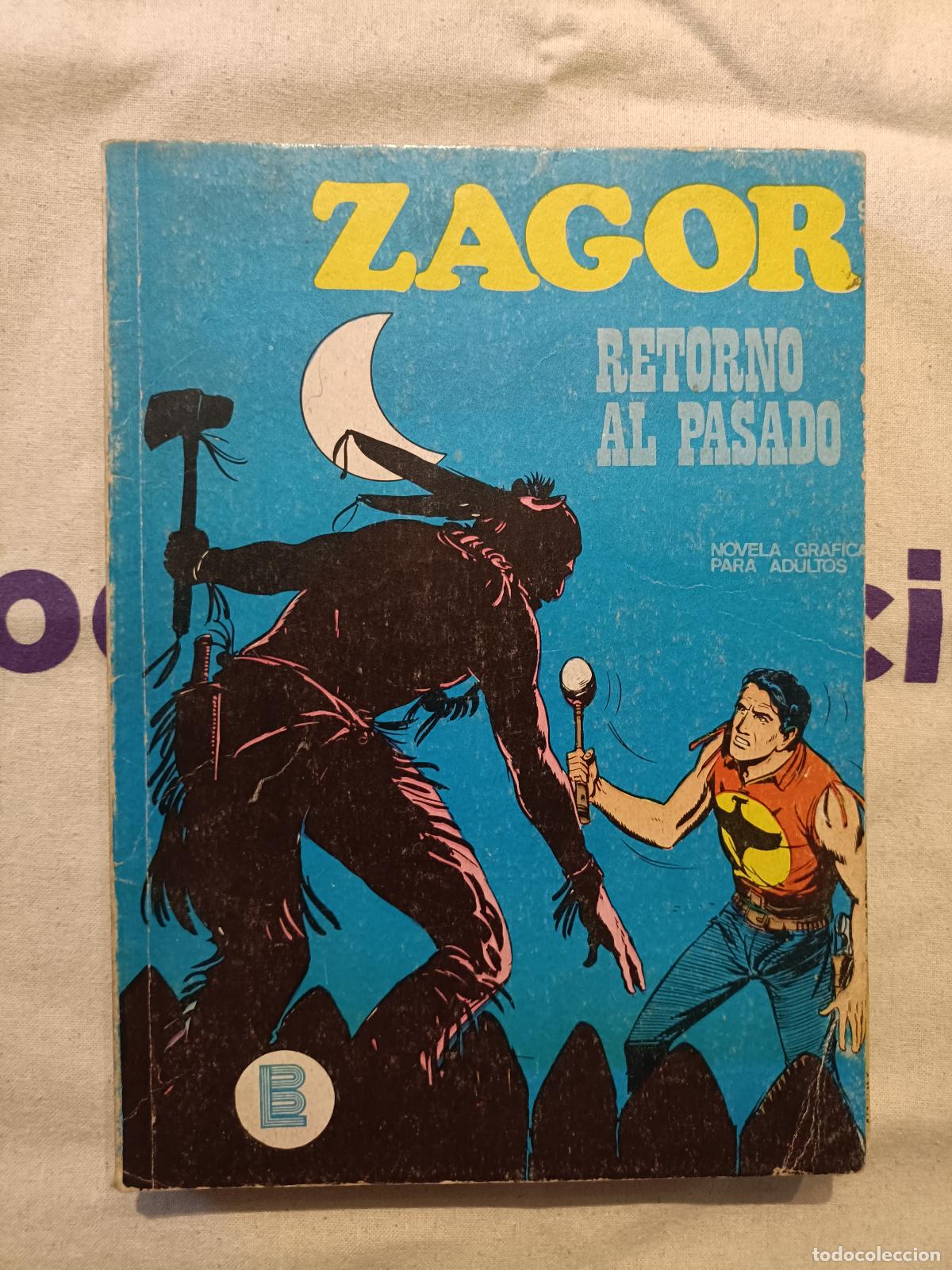 C&oacute;mics: Zagor - n&ordm; 9, Retorno al pasado - Buru Lan Ediciones
