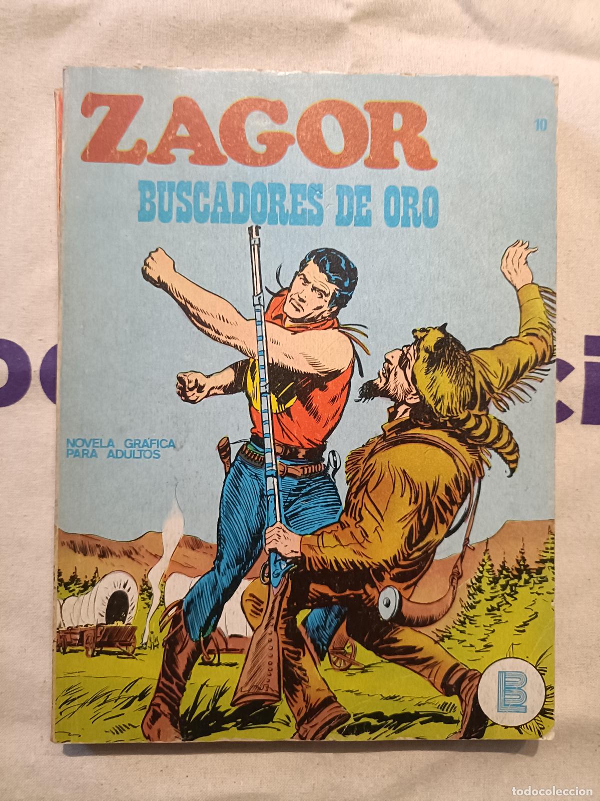 C&oacute;mics: Zagor - n&ordm; 10, Buscadores de Oro - Buru Lan Ediciones
