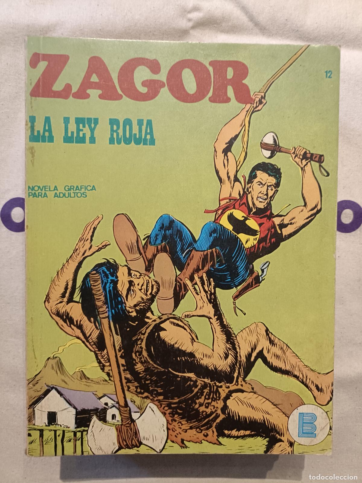 C&oacute;mics: Zagor - n&ordm; 12, La Ley Roja - Buru Lan Ediciones