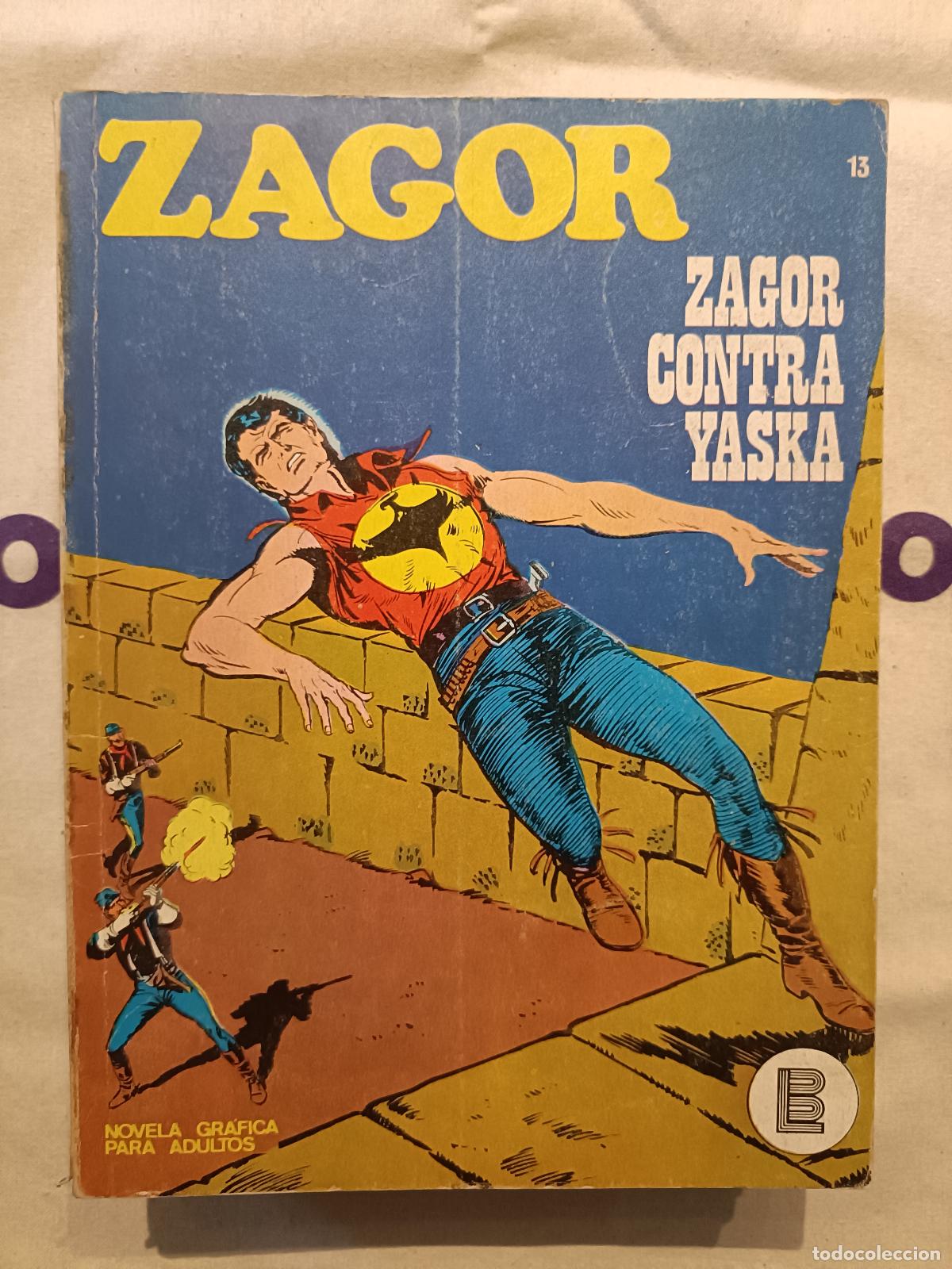 C&oacute;mics: Zagor - n&ordm; 13, Zagor contra Yaska - Buru Lan Ediciones