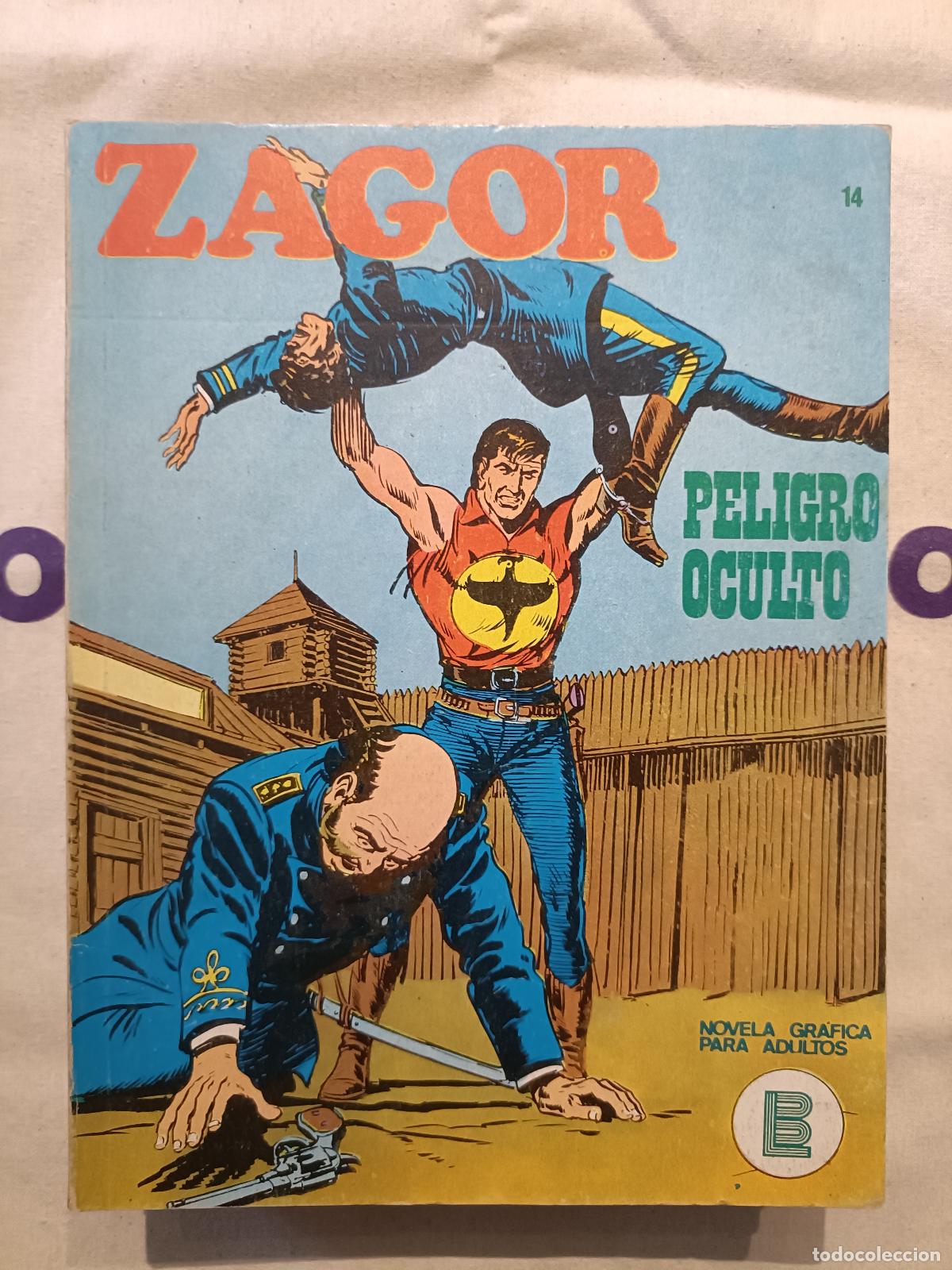 C&oacute;mics: Zagor - n&ordm; 14, Peligro Oculto - Buru Lan Ediciones