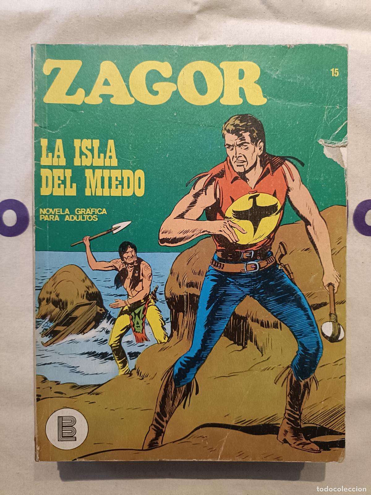 C&oacute;mics: Zagor - n&ordm; 15, La Isla del Miedo - Buru Lan Ediciones - Foto 1