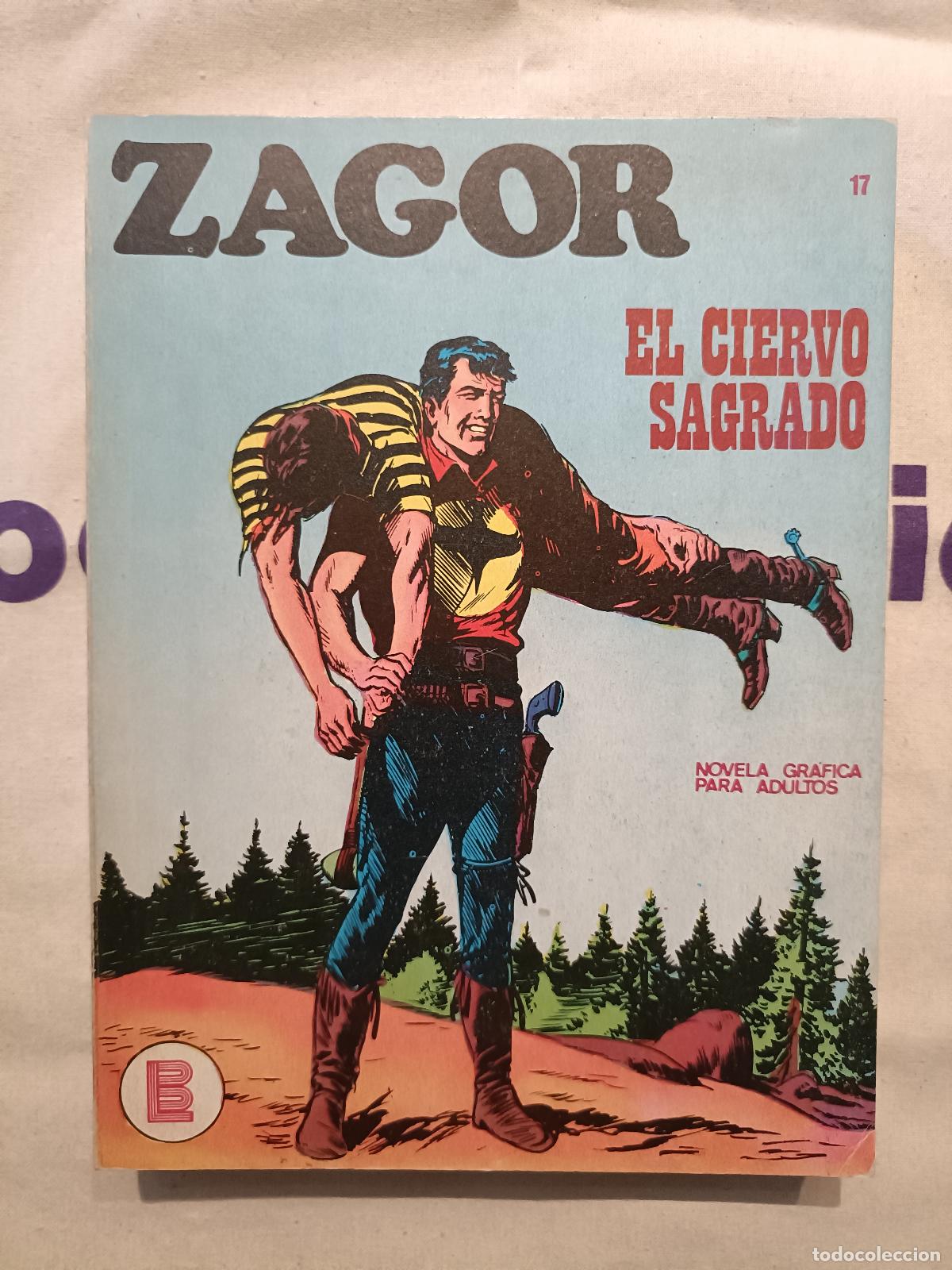 C&oacute;mics: Zagor - n&ordm; 17, El Ciervo Sagrado - Buru Lan Ediciones