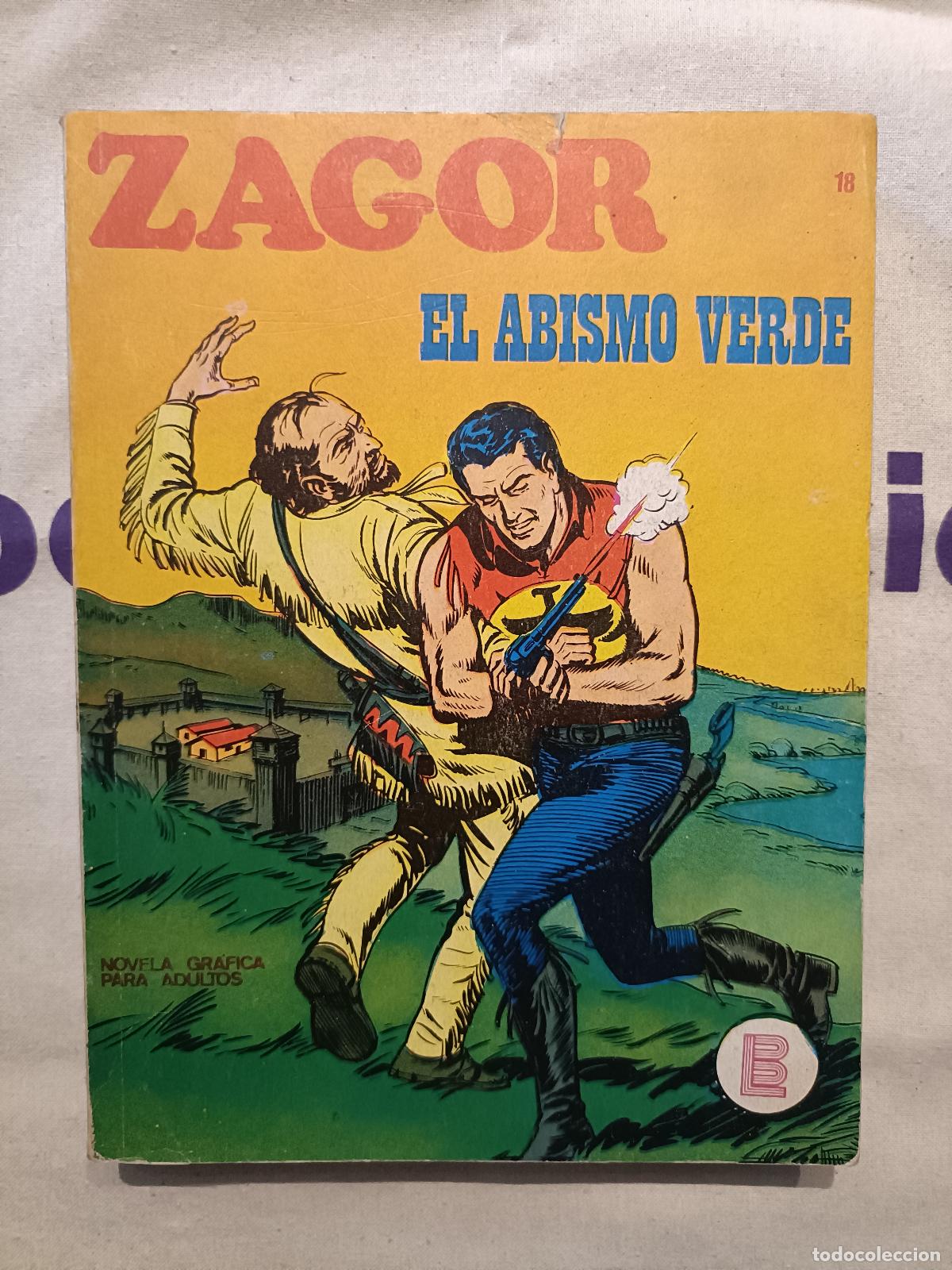 C&oacute;mics: Zagor - n&ordm; 18, El Abismo Verde - Buru Lan Ediciones