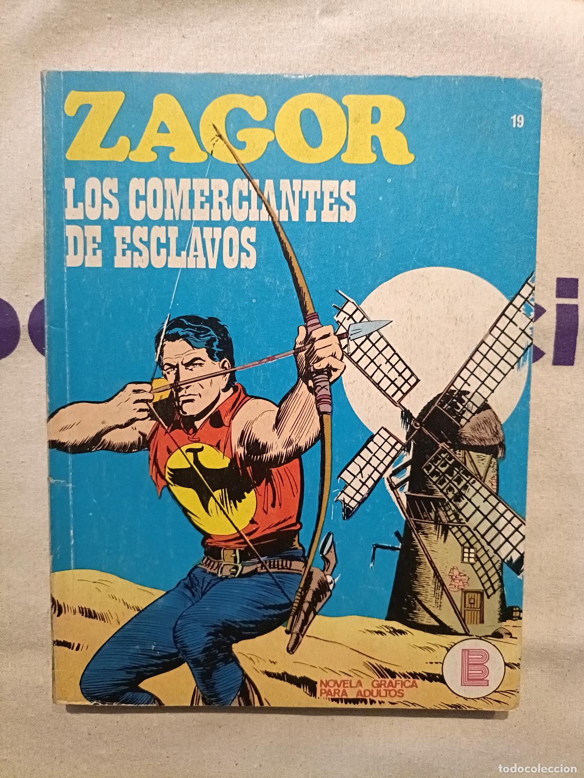 C&oacute;mics: Zagor - n&ordm; 19, Los Comerciantes de Esclavos - Buru Lan Ediciones