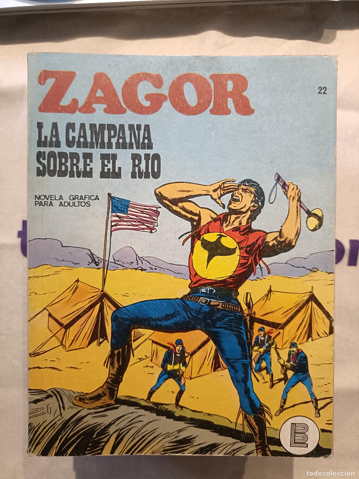 C&oacute;mics: Zagor - n&ordm; 22, La Campana sobre el r&iacute;o - Buru Lan Ediciones