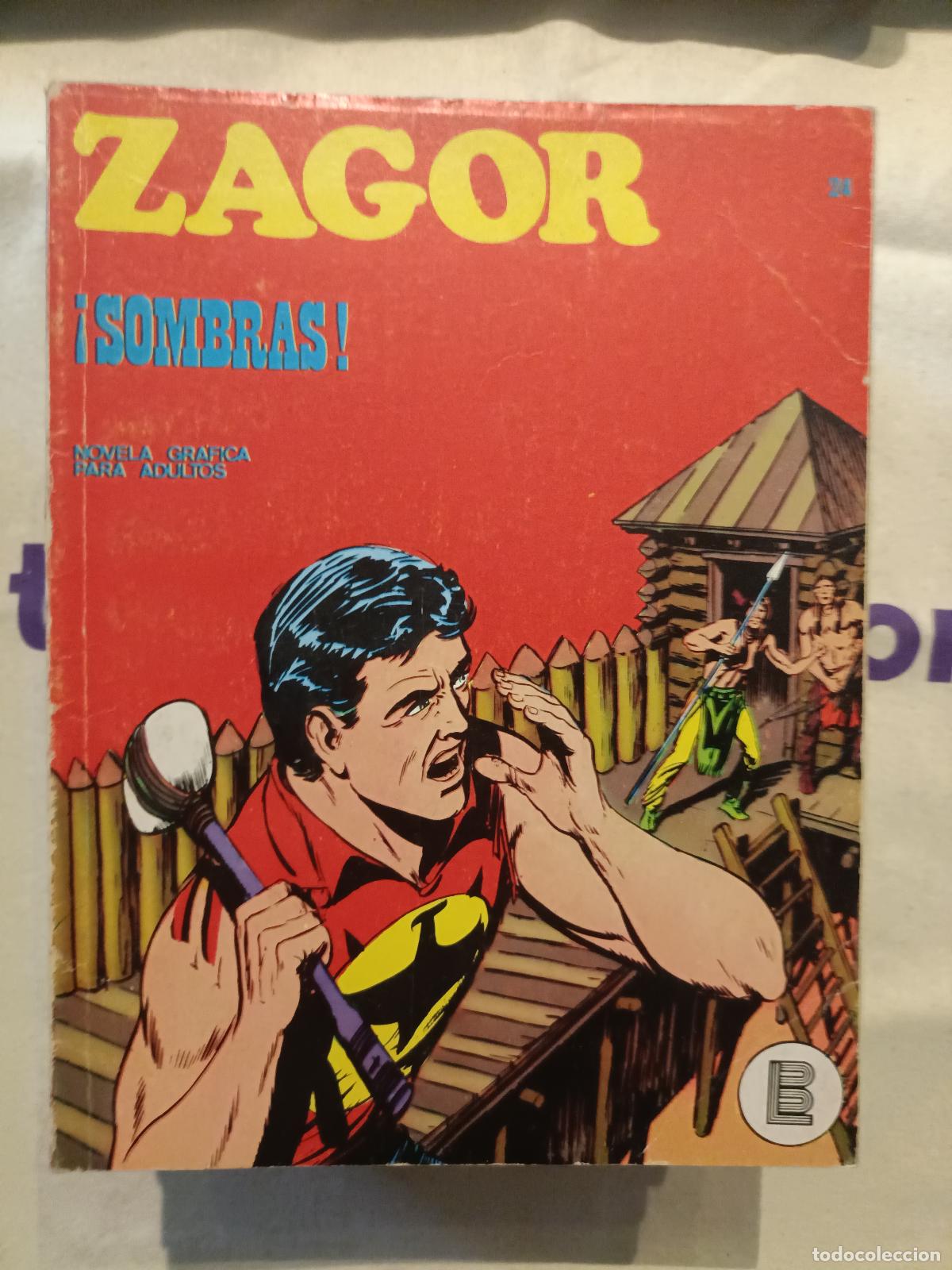 C&oacute;mics: Zagor - n&ordm; 24, &iexcl;Sombras! - Buru Lan Ediciones - Foto 1