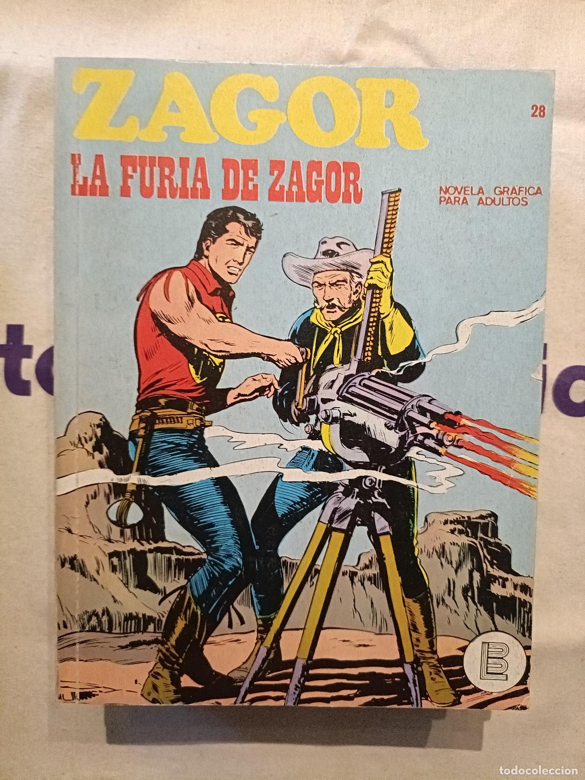 C&oacute;mics: Zagor - n&ordm; 28, La Furia de Zagor - Buru Lan Ediciones