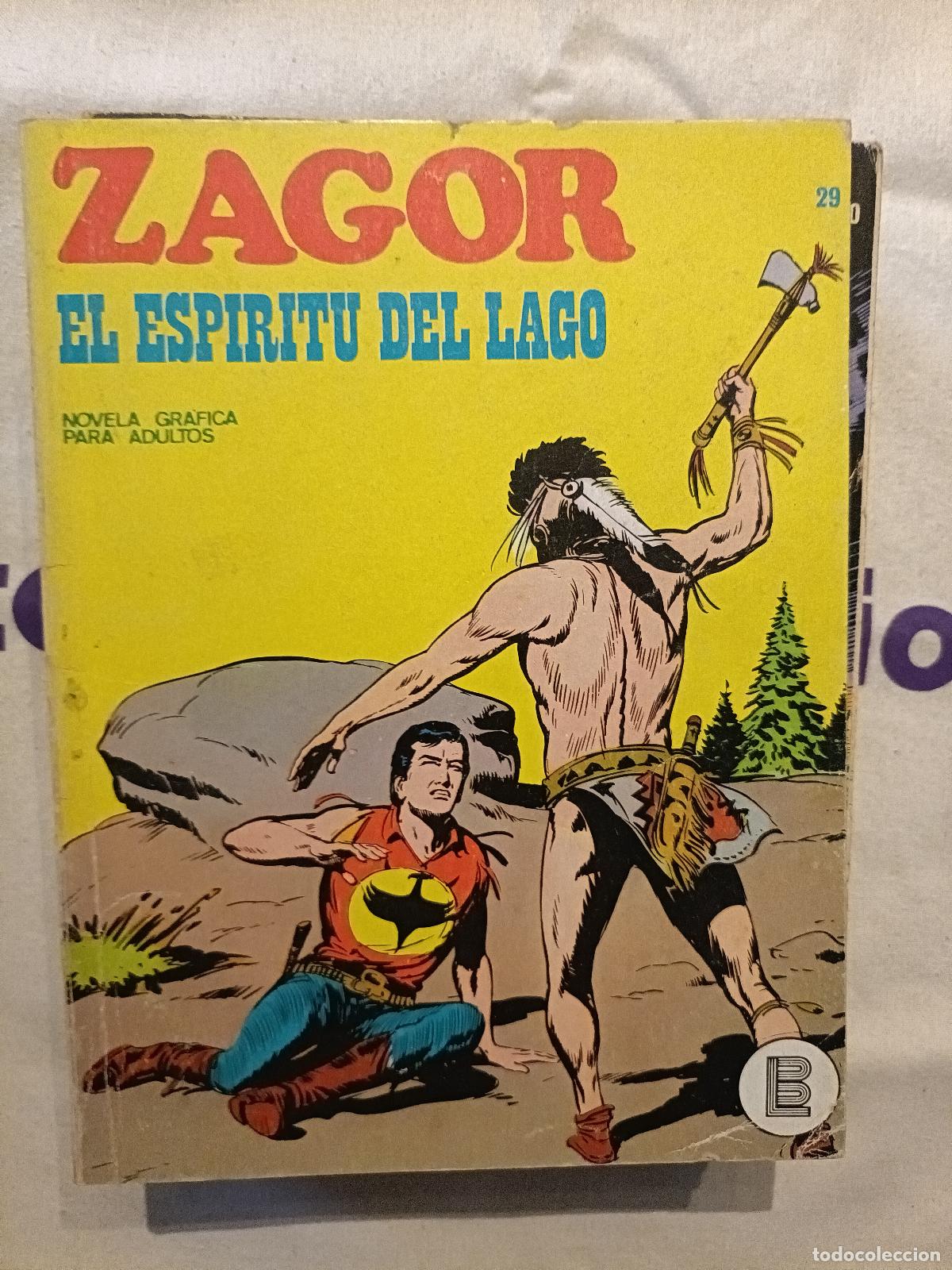 C&oacute;mics: Zagor - n&ordm; 29, El Esp&iacute;ritu del Lago - Buru Lan Ediciones
