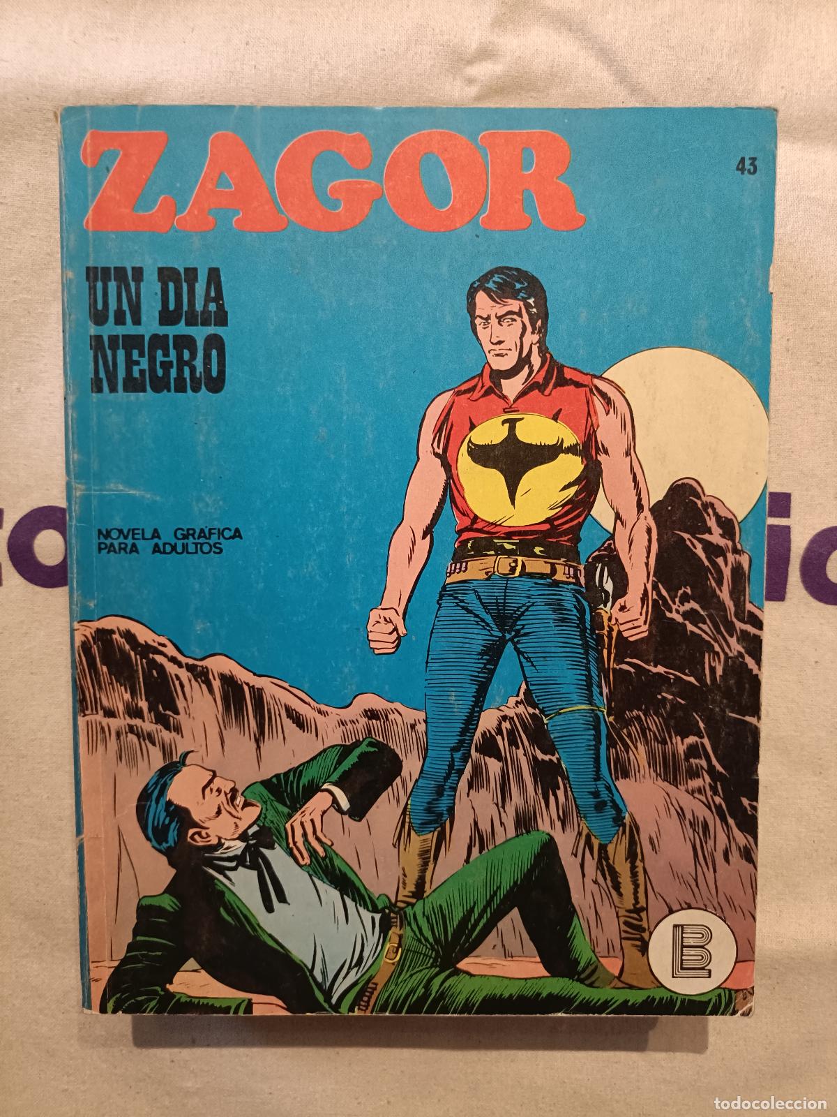 C&oacute;mics: Zagor - n&ordm; 43, Un D&iacute;a Negro - Buru Lan Ediciones