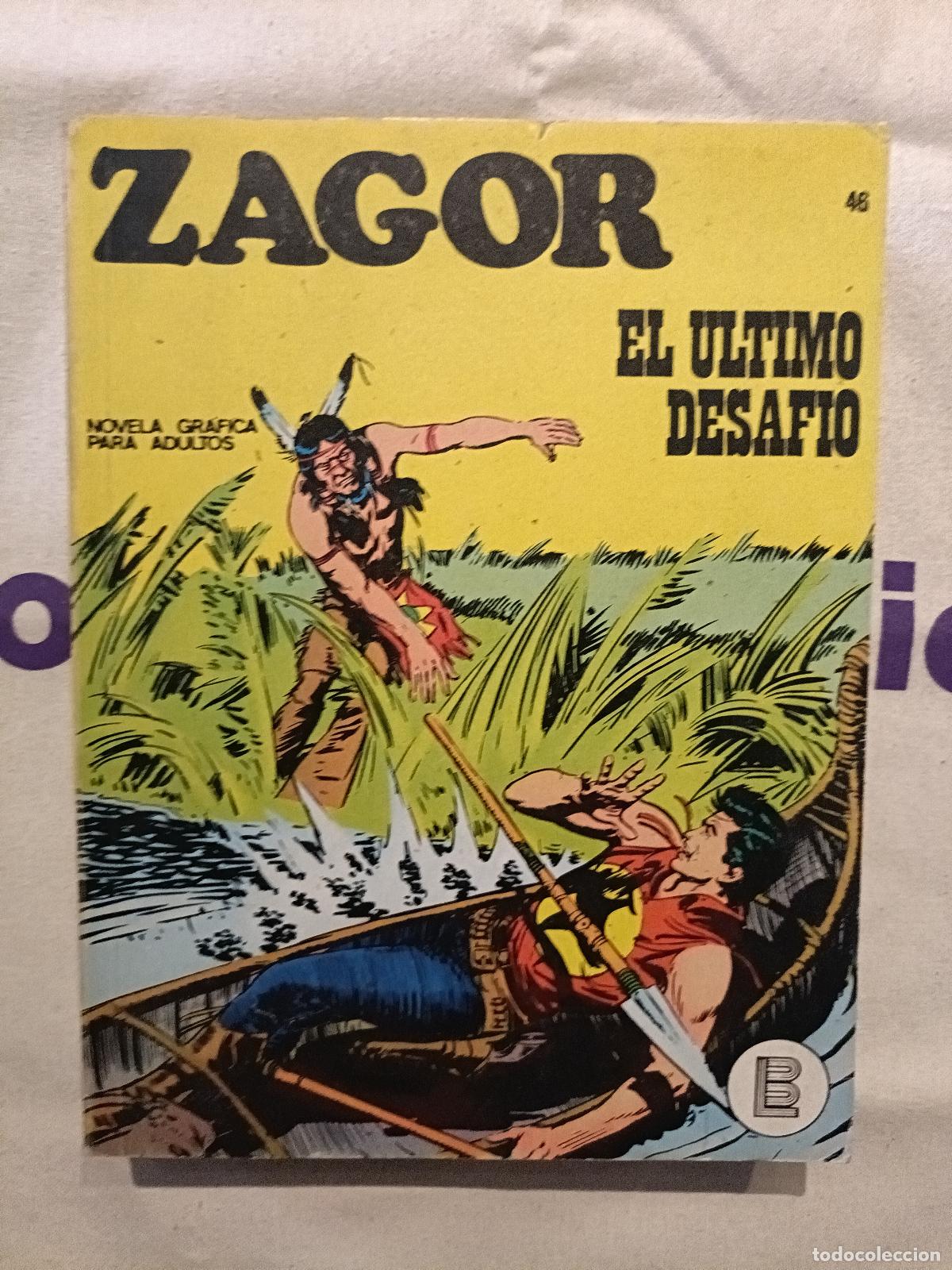 C&oacute;mics: Zagor - n&ordm; 46, El &Uacute;ltimo Desaf&iacute;o - Buru Lan Ediciones