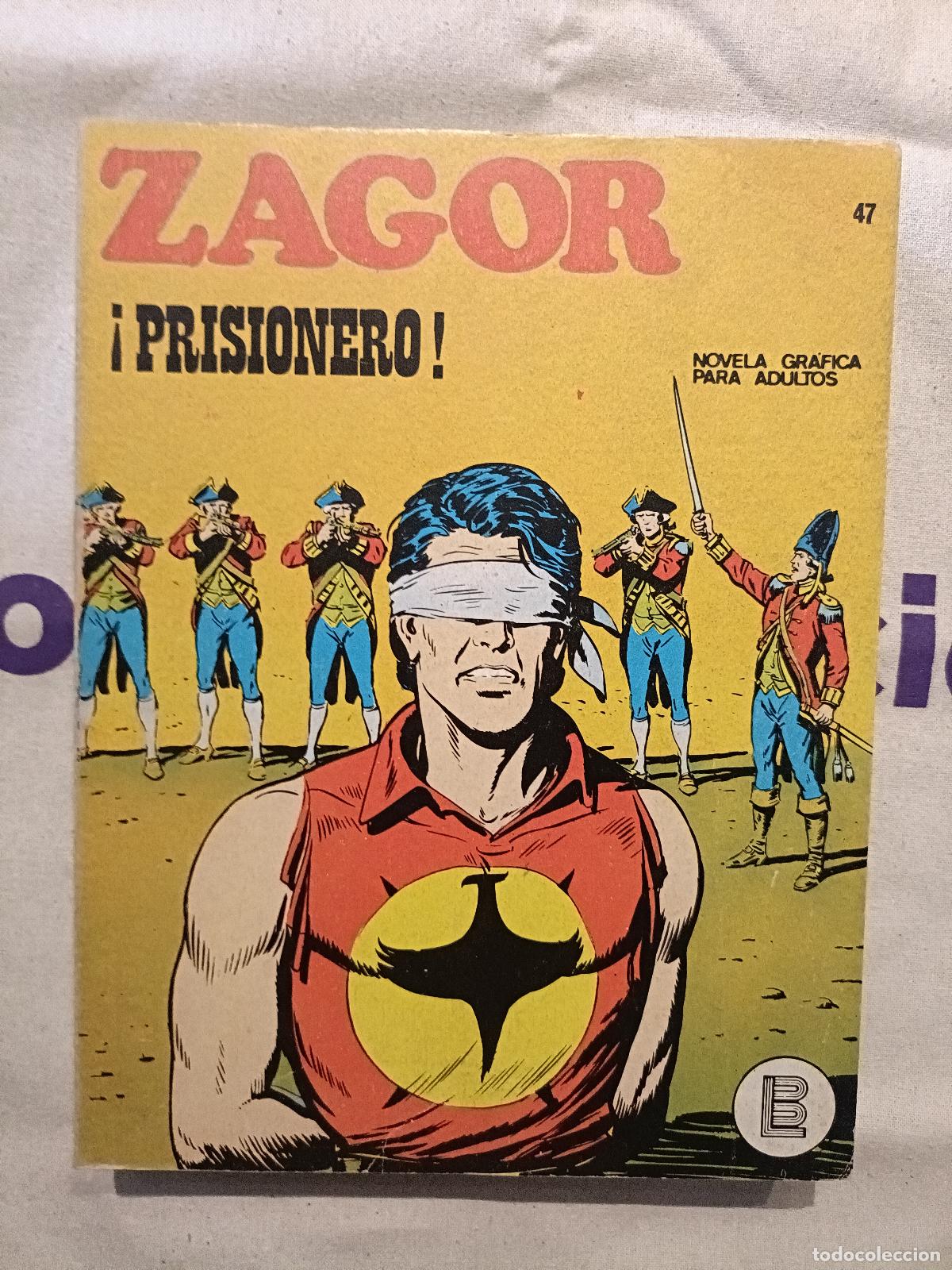 C&oacute;mics: Zagor - n&ordm; 47, &iexcl;Prisionero! - Buru Lan Ediciones
