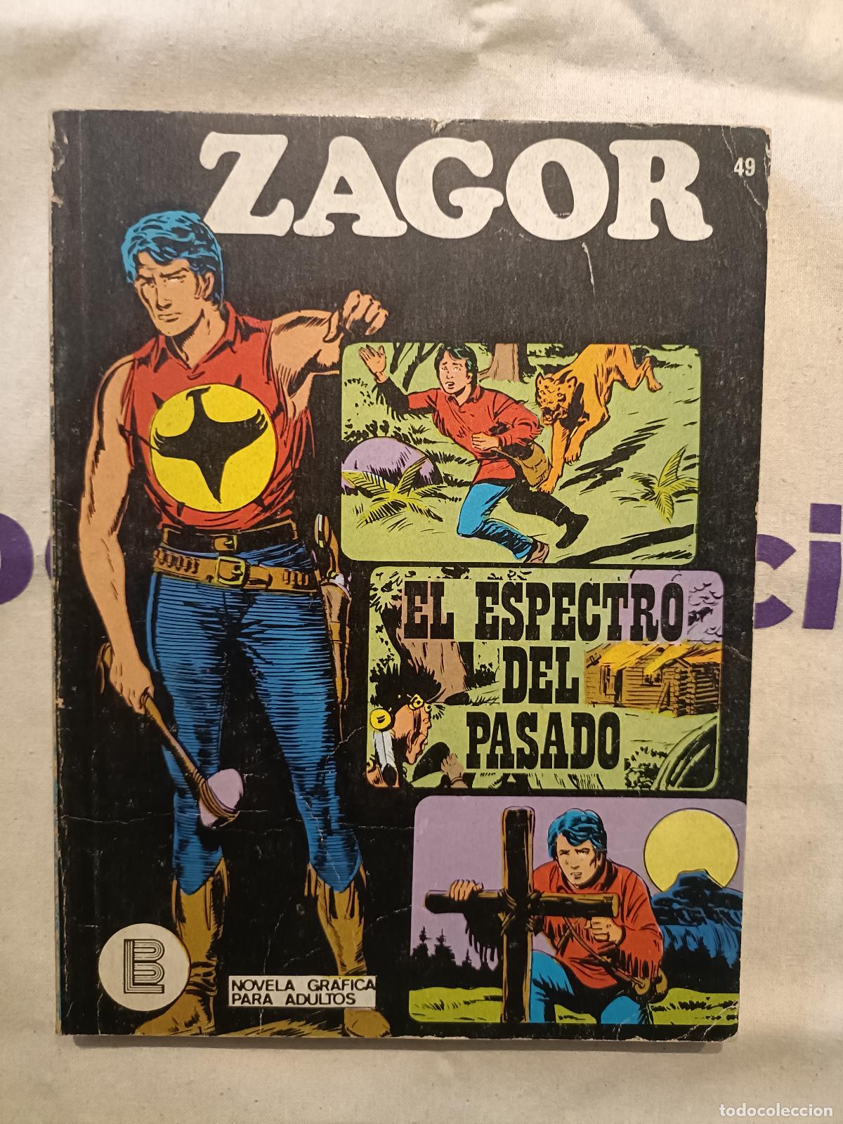 C&oacute;mics: Zagor - n&ordm; 49, El Espectro del pasado - Buru Lan Ediciones