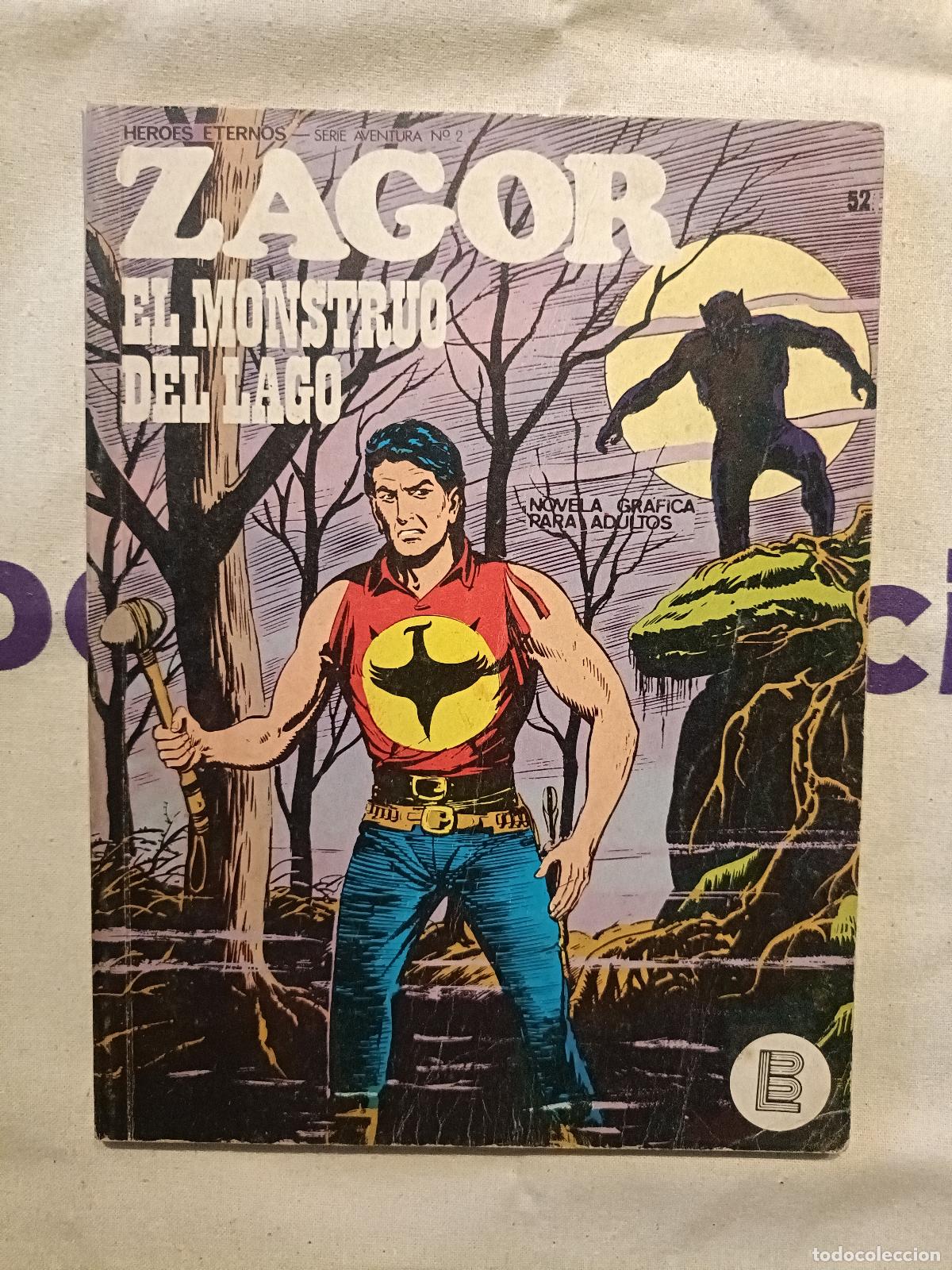 C&oacute;mics: Zagor - n&ordm; 52, El Monstruo Del Lago - Buru Lan Ediciones