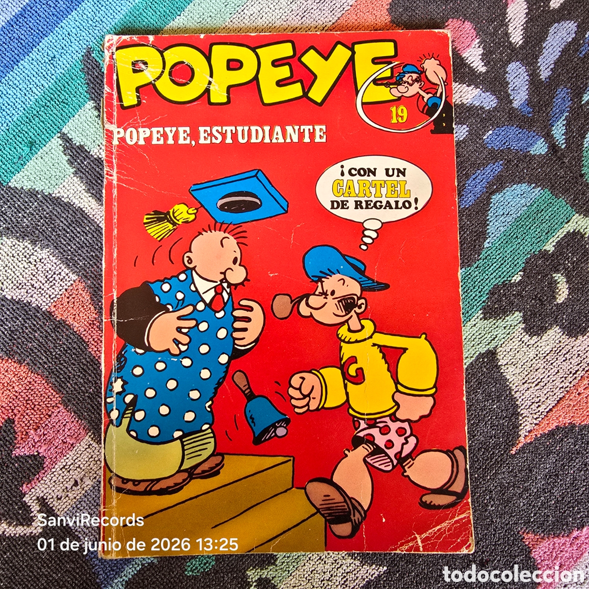 C&oacute;mics: POPEYE 19: POPEYE ESTUDIANTE (BURU LAN)
