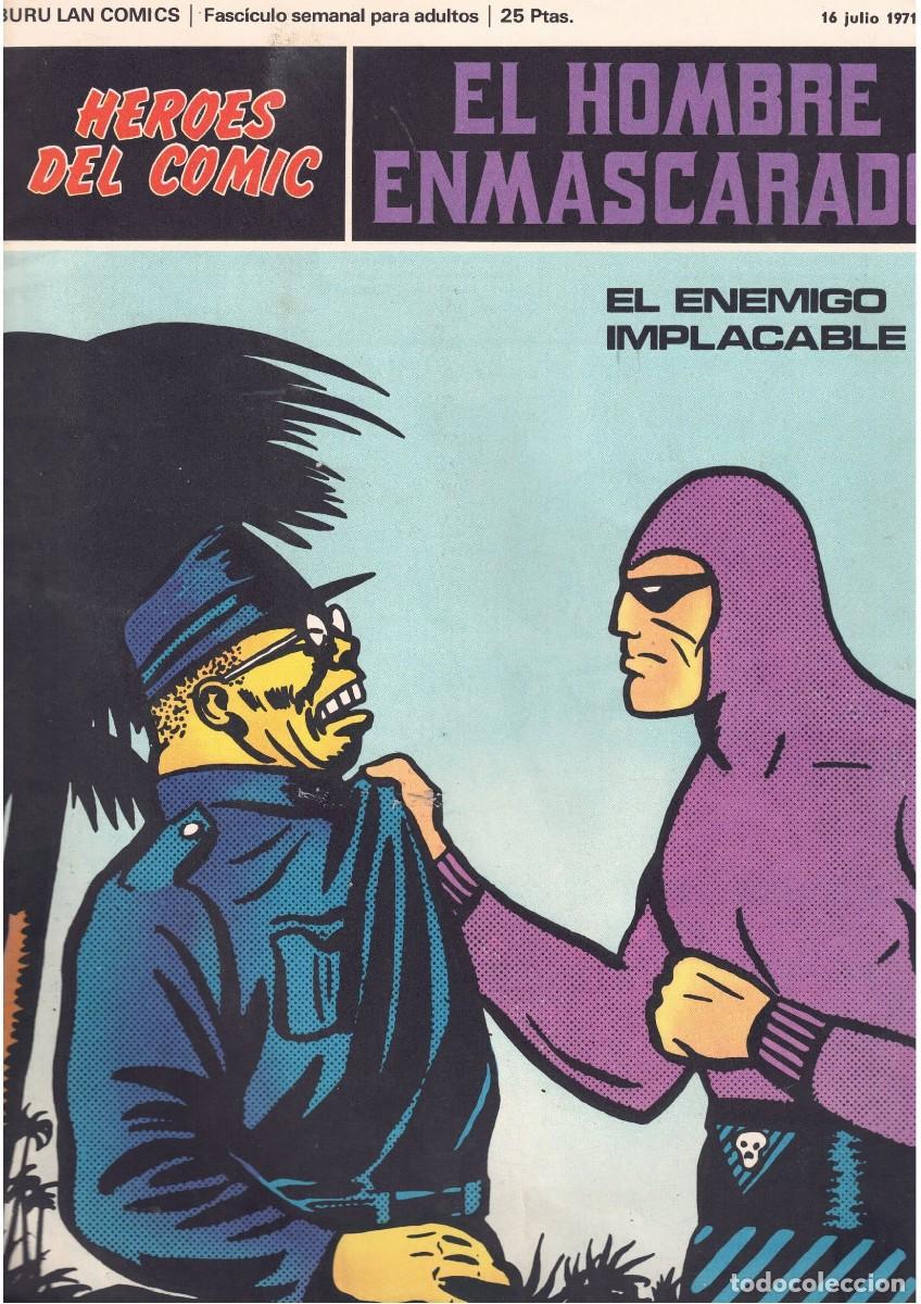 C&oacute;mics: El hombre enmascarado. Editorial Buru Lan.