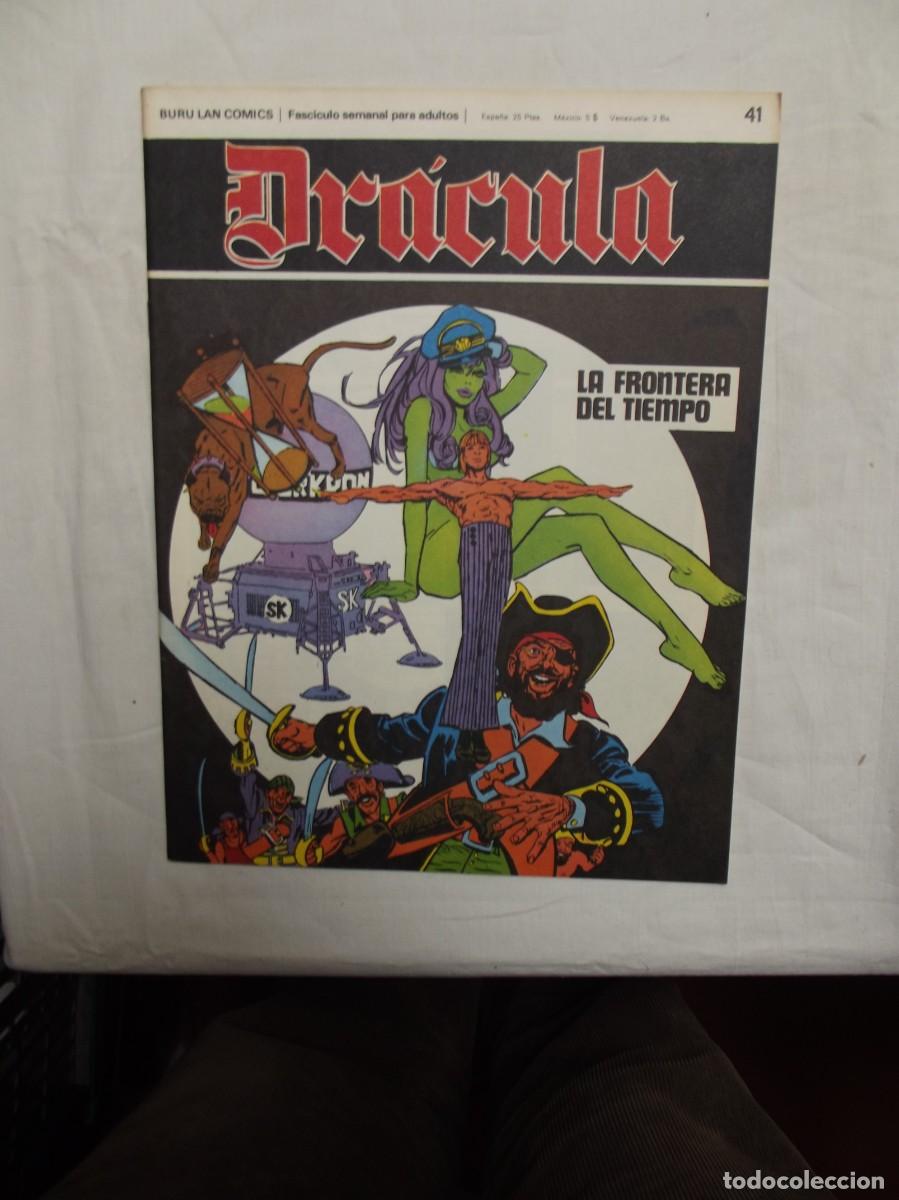 C&oacute;mics: LA FRONTERA DEL TIEMPO DRACULA N&ordm; 41 ( BURU LAN COMICS )