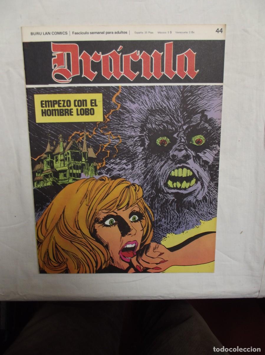 C&oacute;mics: EMPEZO CON EL HOMBRE LOBO DRACULA N&ordm; 44 ( BURU LAN COMICS )