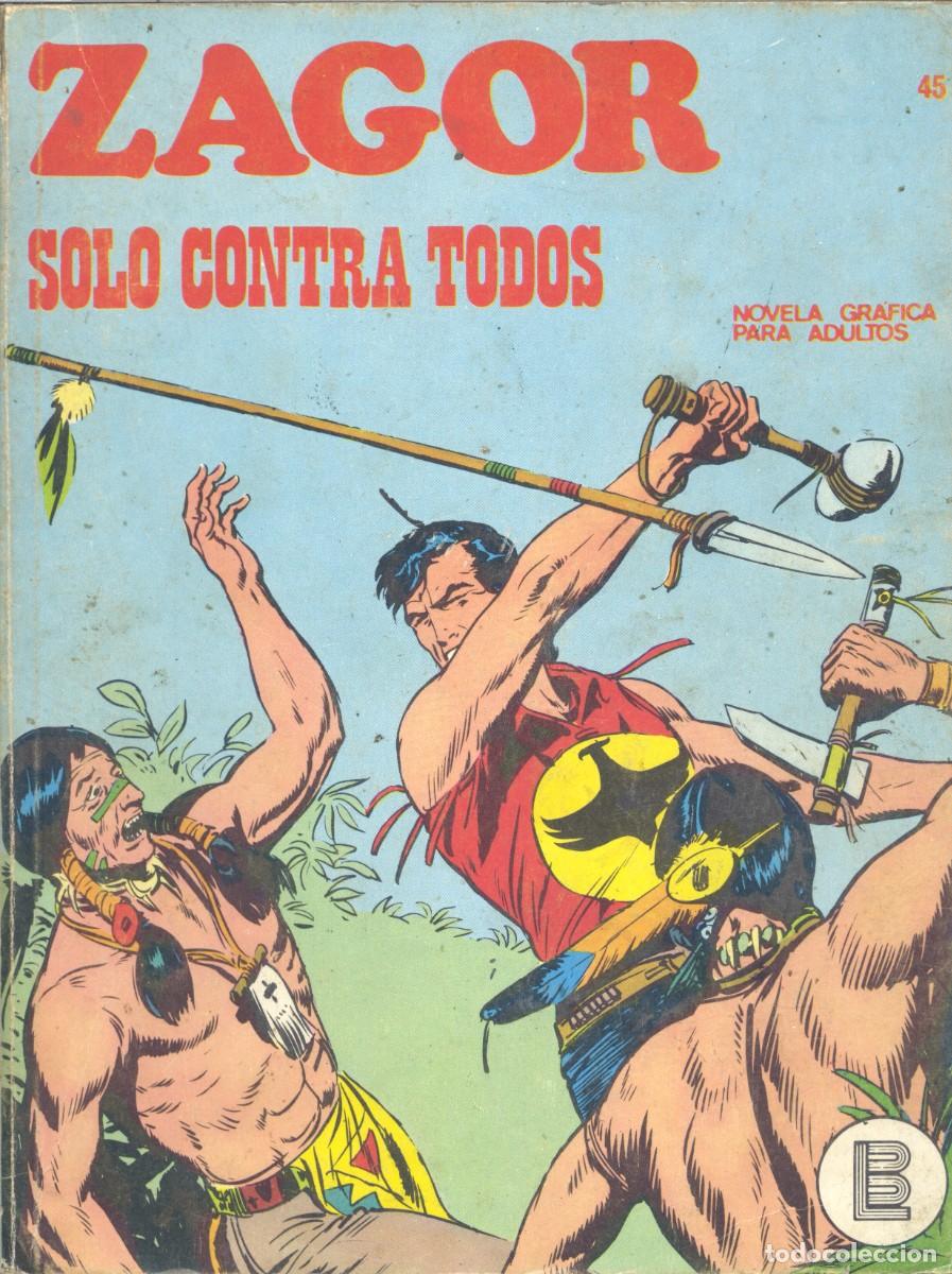 C&oacute;mics: ZAGOR 45. EDITORIAL BURU LAN, 1971 - Foto 1