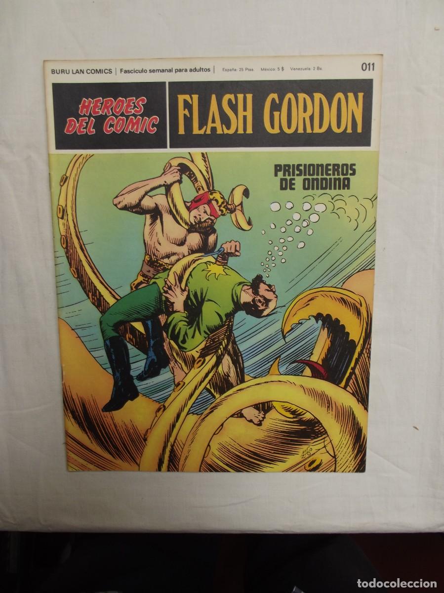 C&oacute;mics: FLASH GORDON N&ordm; 011 PRISIONEROS DE ONDINA ( BURU LAN COMICS )
