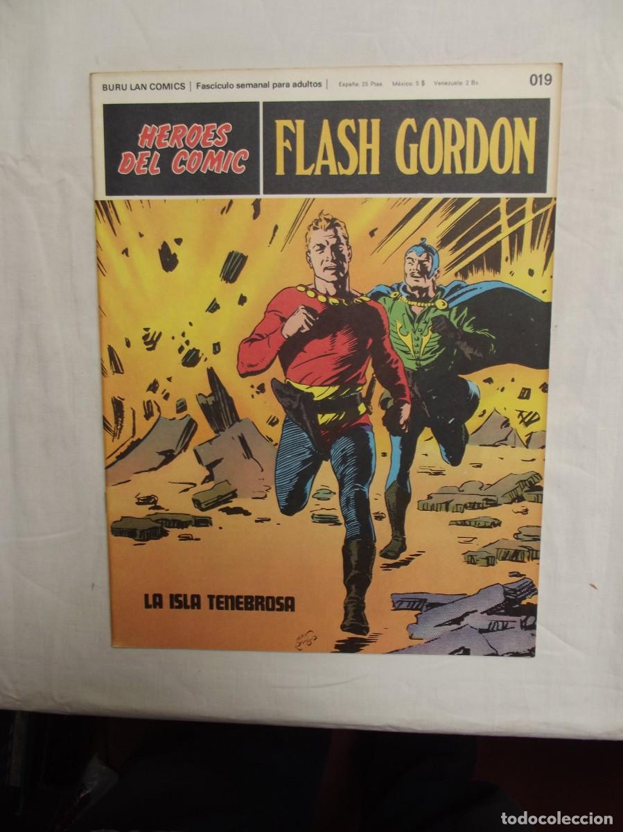 C&oacute;mics: FLASH GORDON N&ordm; 019 LA ISLA TENEBROSA ( BURU LAN COMICS )