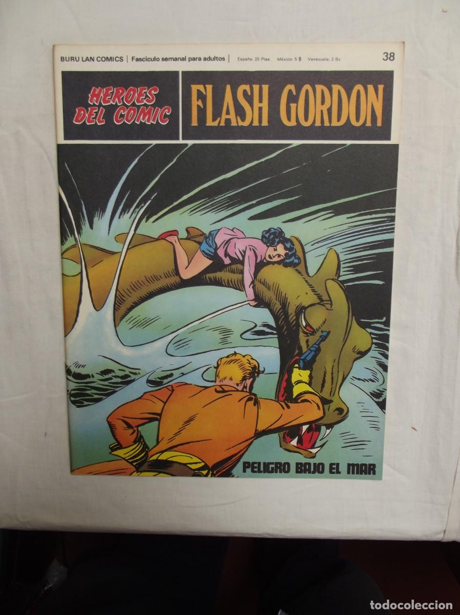 C&oacute;mics: FLASH GORDON N&ordm; 38 PELIGRO BAJO EL MAR ( BURU LAN COMICS )