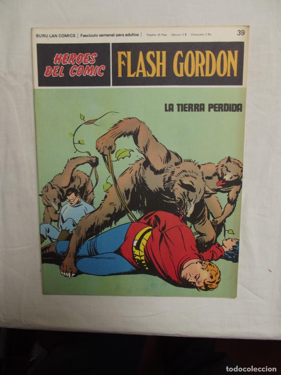 C&oacute;mics: FLASH GORDON N&ordm; 39 LA TIERRA PERDIDA ( BURU LAN COMICS ) - Foto 1