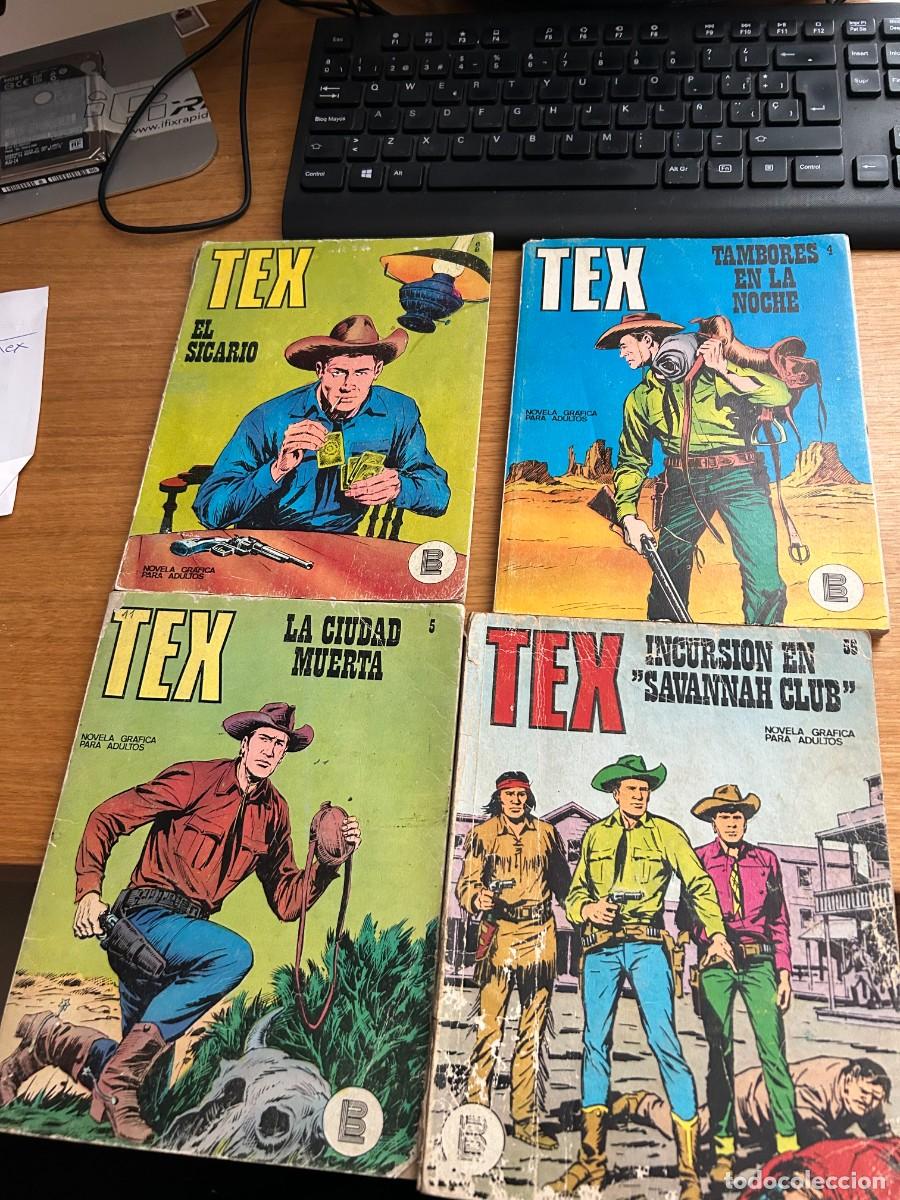 C&oacute;mics: Tex burulan lote numeros 2,4,5 y 55