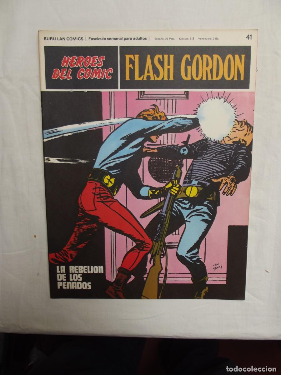 C&oacute;mics: FLASH GORDON N&ordm; 41 LA REBELION DE LOS PENADOS ( BURU LAN COMICS )