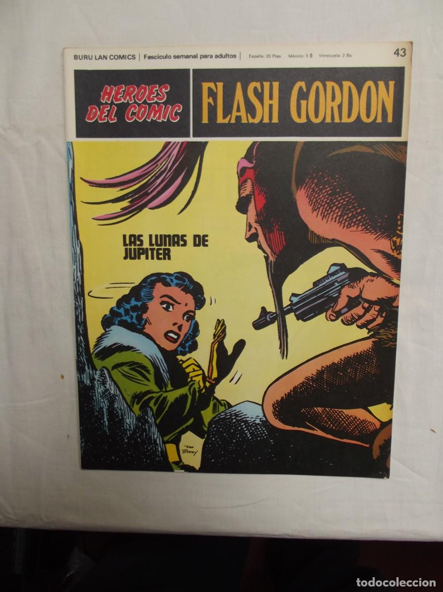 C&oacute;mics: FLASH GORDON N&ordm; 43 LAS LUNAS DE JUPITER ( BURU LAN COMICS ) - Foto 1