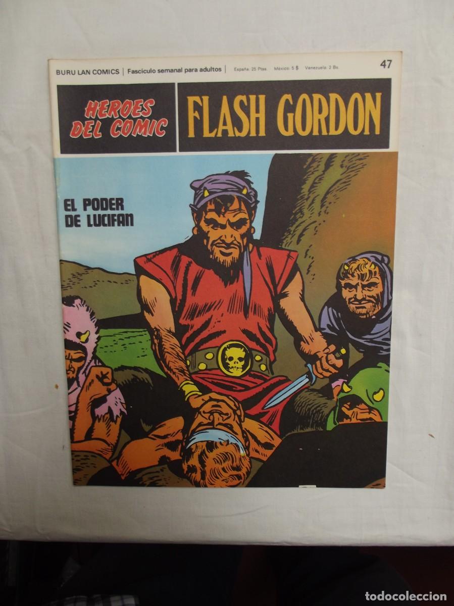 C&oacute;mics: FLASH GORDON N&ordm; 47 EL PODER DE LUCIFAN ( BURU LAN COMICS ) - Foto 1